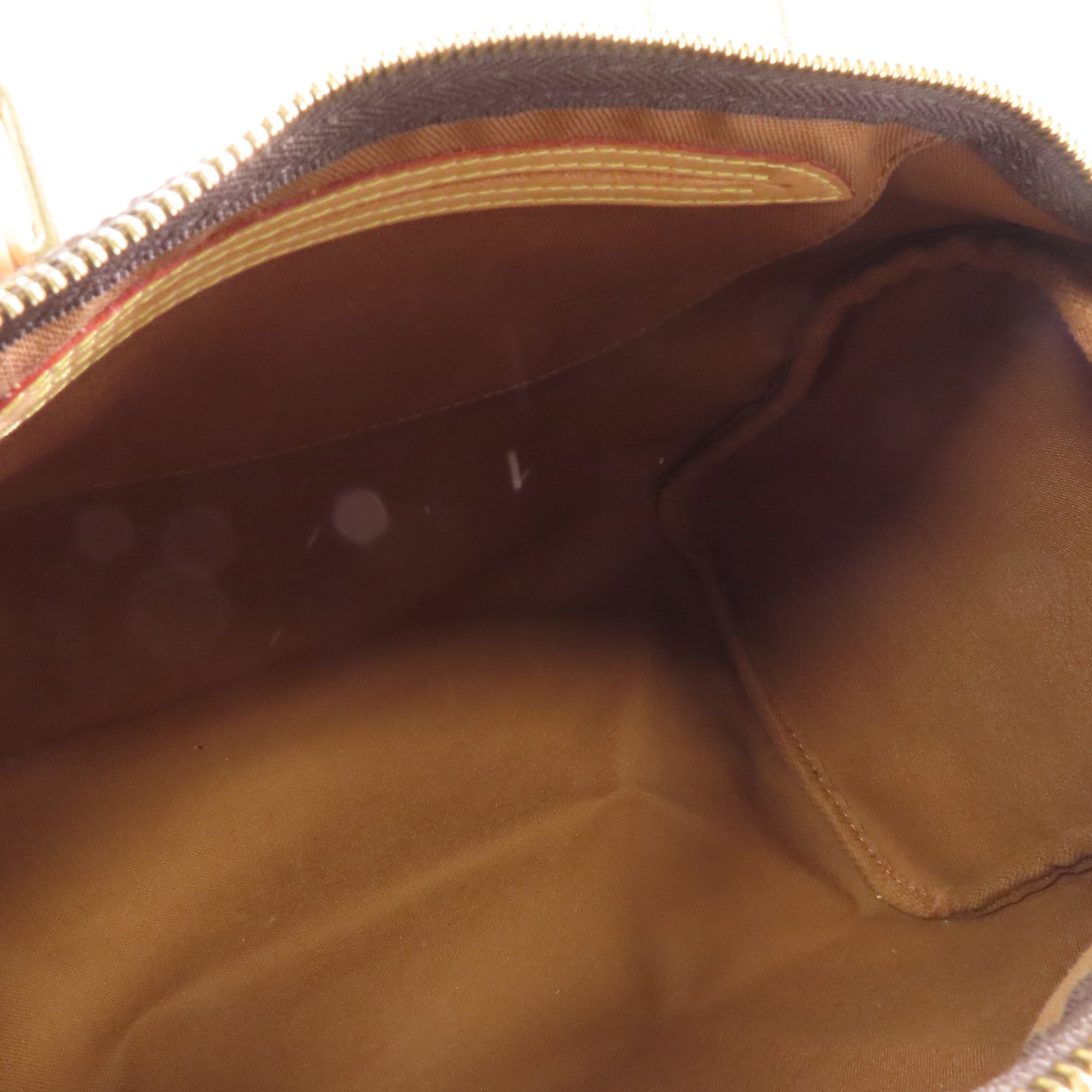 LOUIS VUITTON Monogram Speedy 30金扣手挽袋啡色