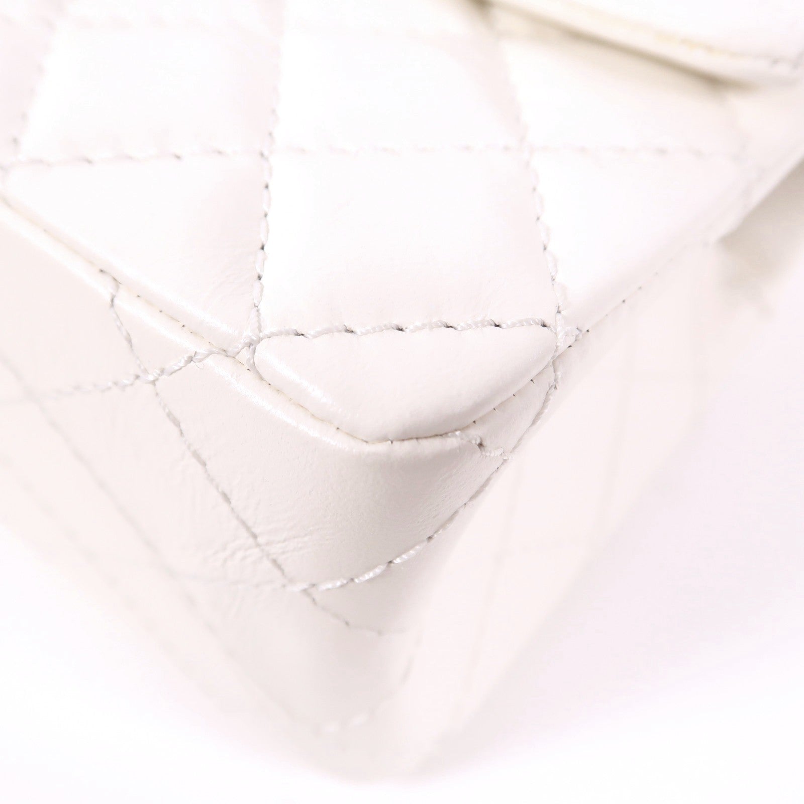 CHANEL 牛皮皮革2.55 20cm Chain Shoulder金扣鏈帶肩背袋