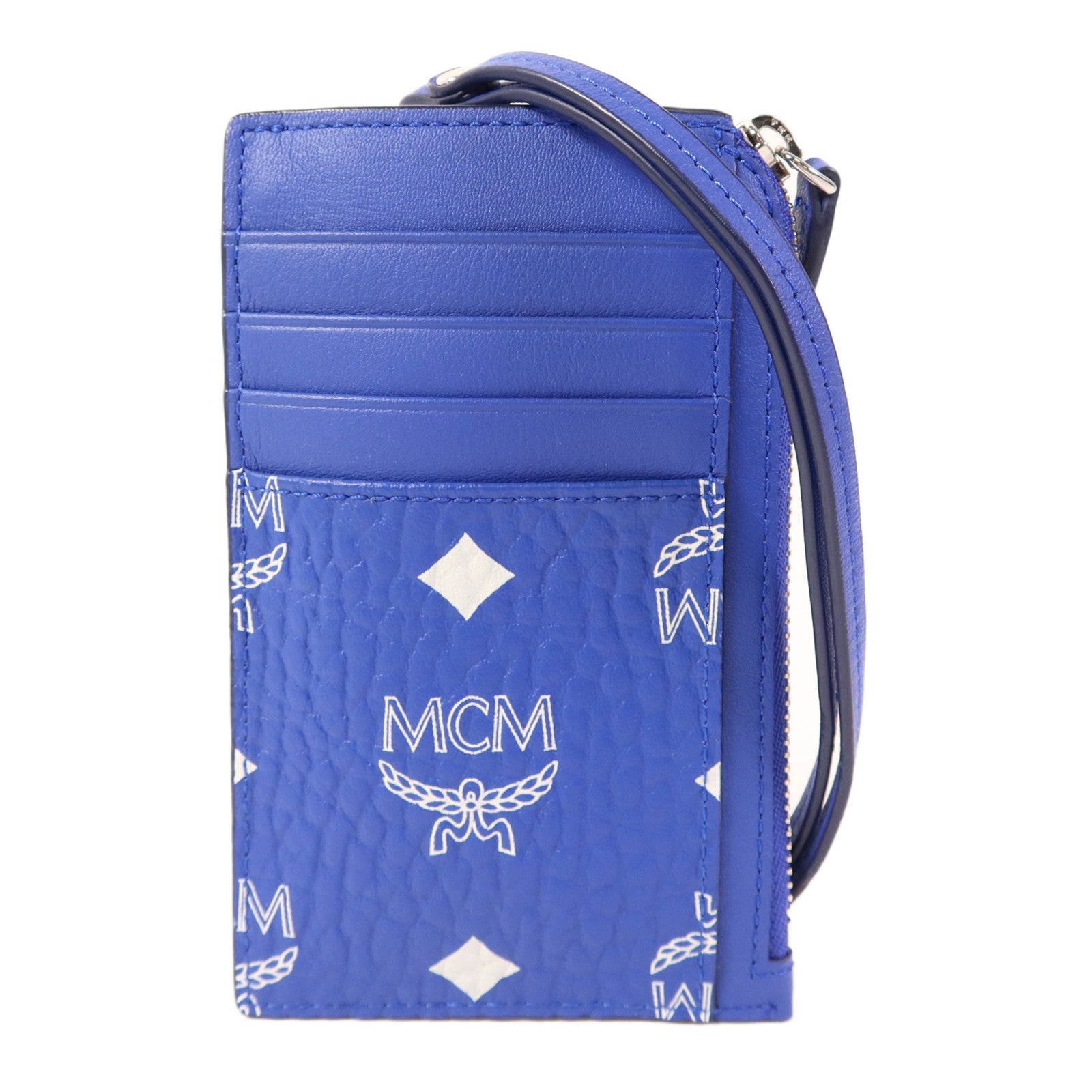 MCM 塗層帆布Card Case銀扣卡片套