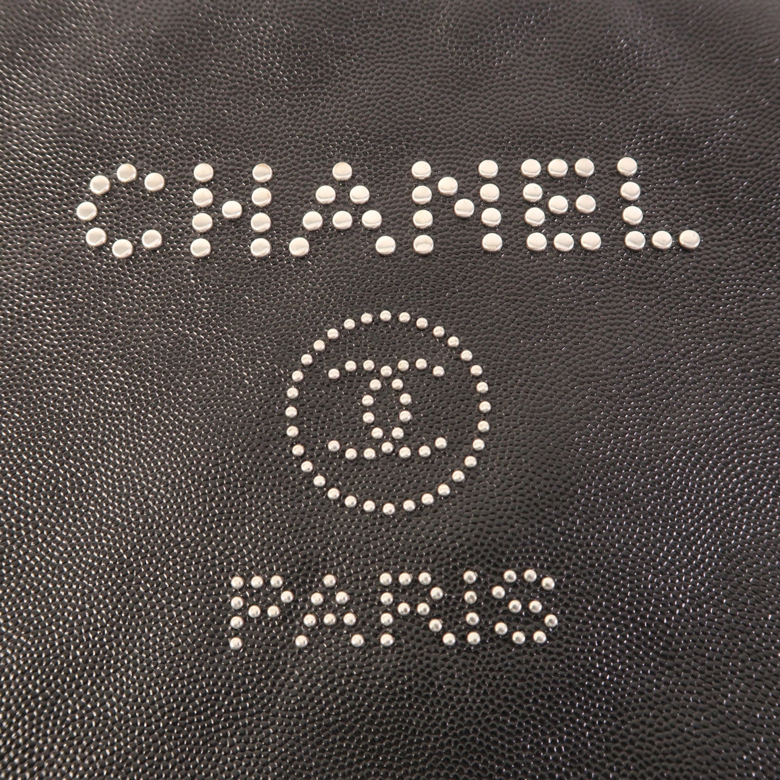 CHANEL 牛皮皮革Clutch Bag銀扣手拿包