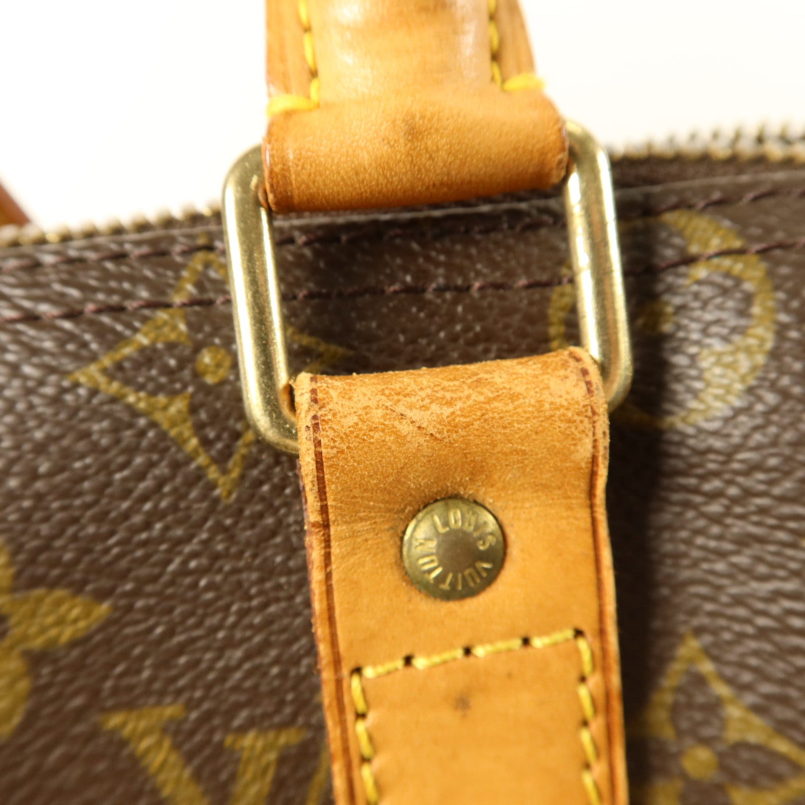 LOUIS VUITTON Monogram Keepall 45金扣手挽袋