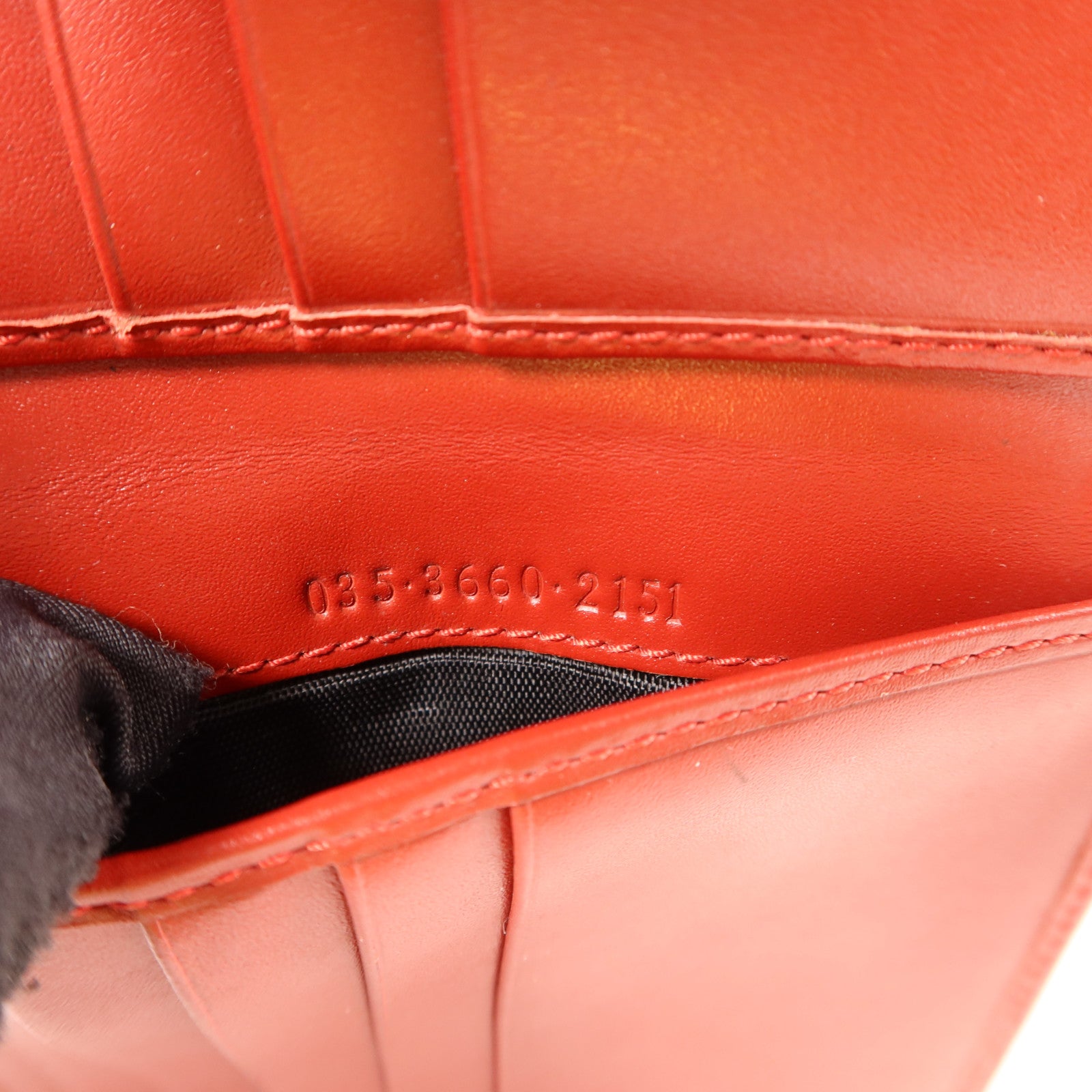 GUCCI 帆布Bifold Wallet金扣錢包