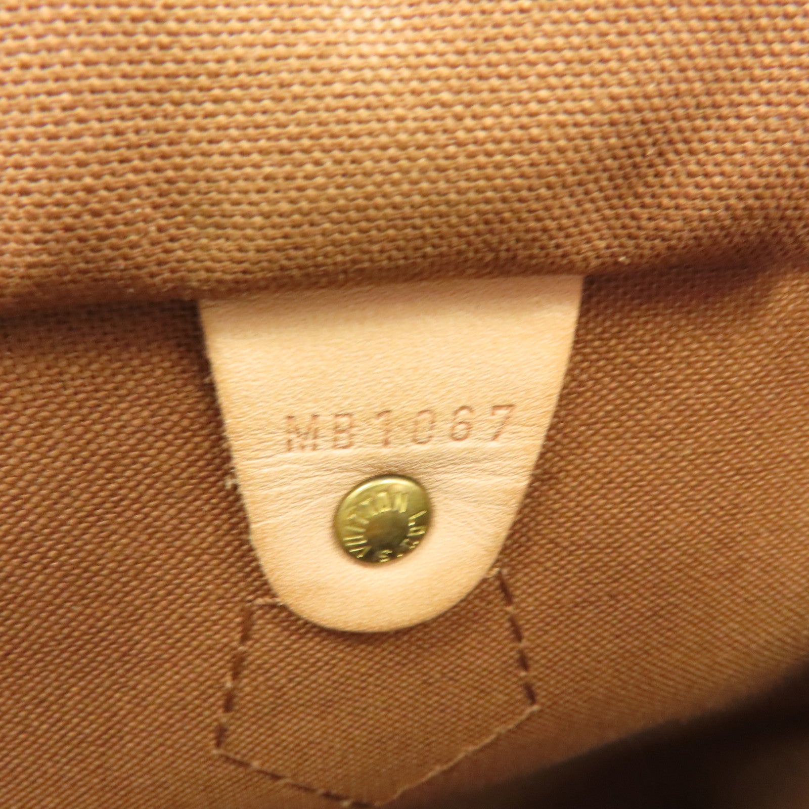 LOUIS VUITTON Monogram Speedy 30金扣手挽袋啡色