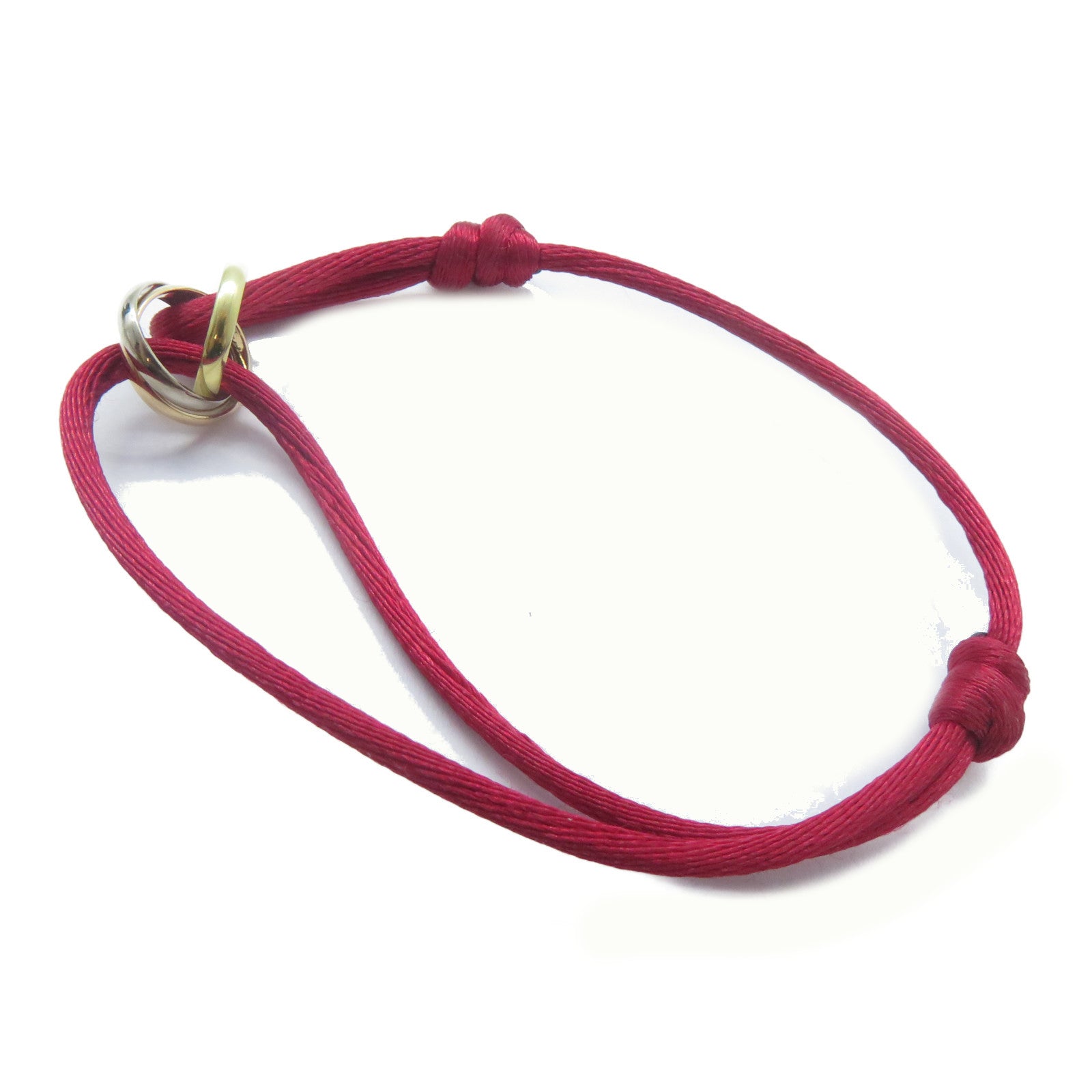 CARTIER 18K白金/黃金/玫瑰金Trinity Bracelet手帯