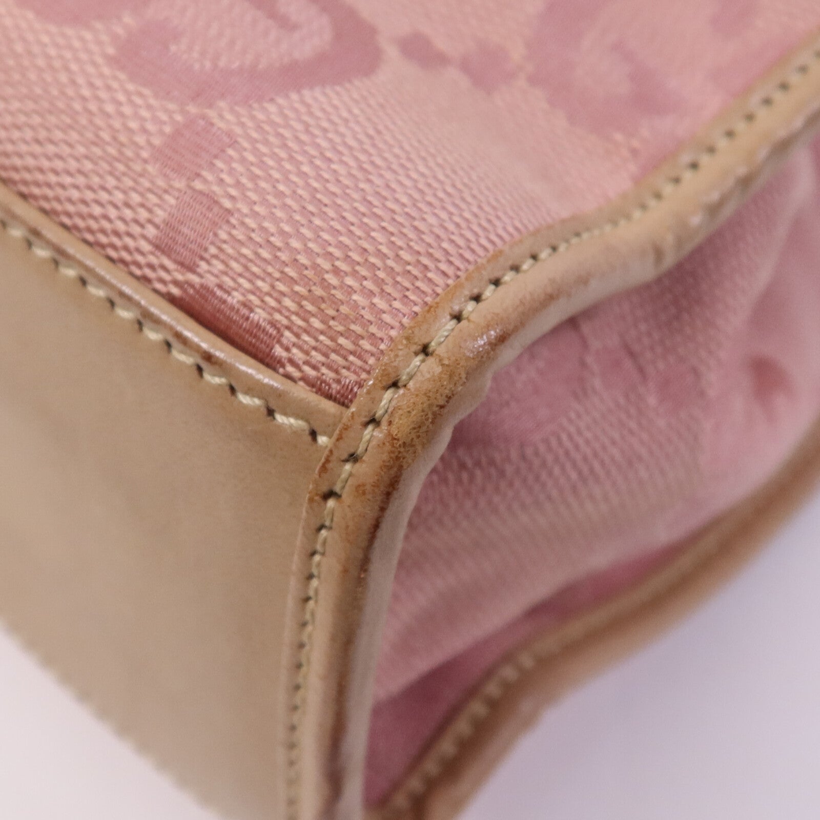 GUCCI 帆布Vintage Jackie Bag銀扣手挽袋