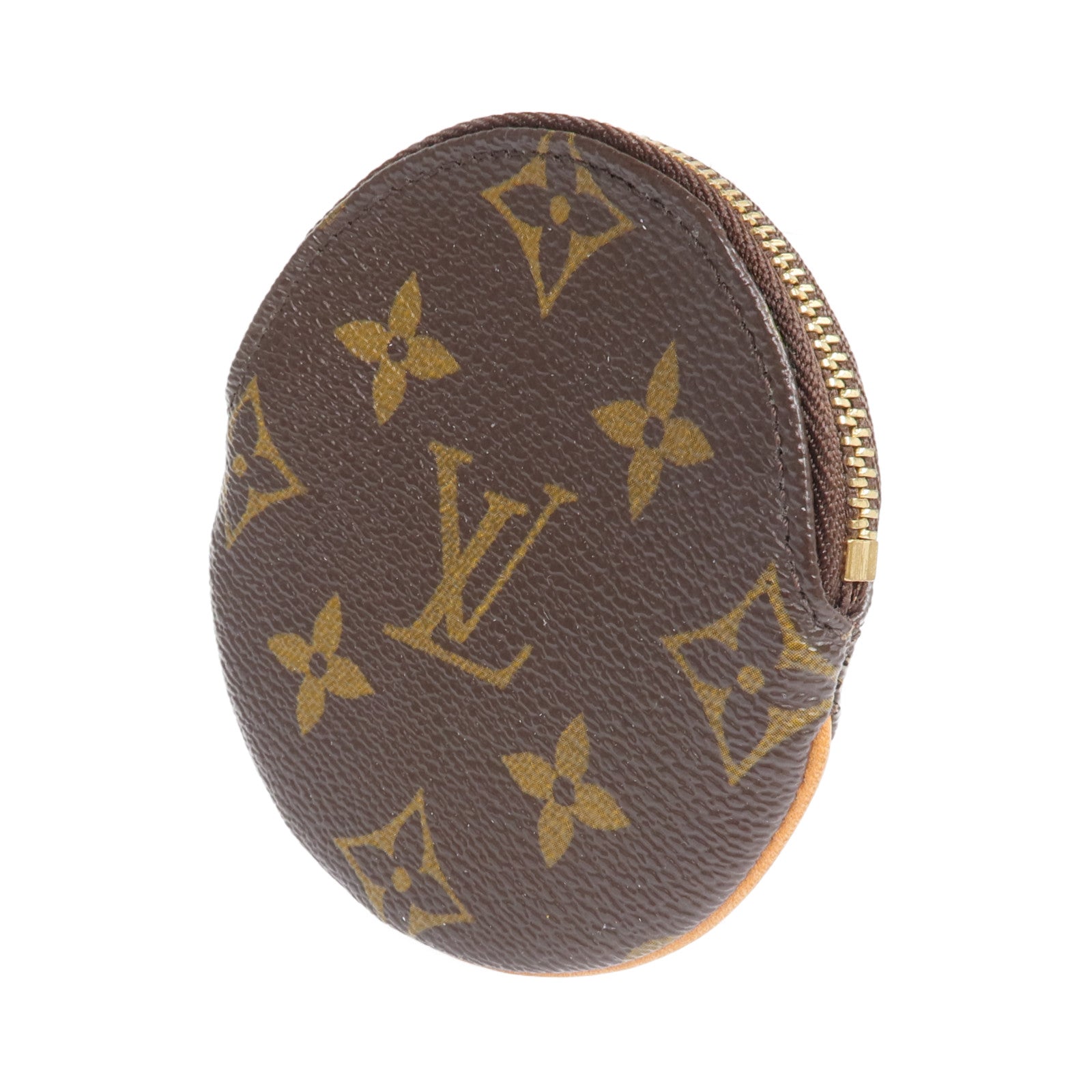 LOUIS VUITTON Monogram Coin Purse金扣零錢包