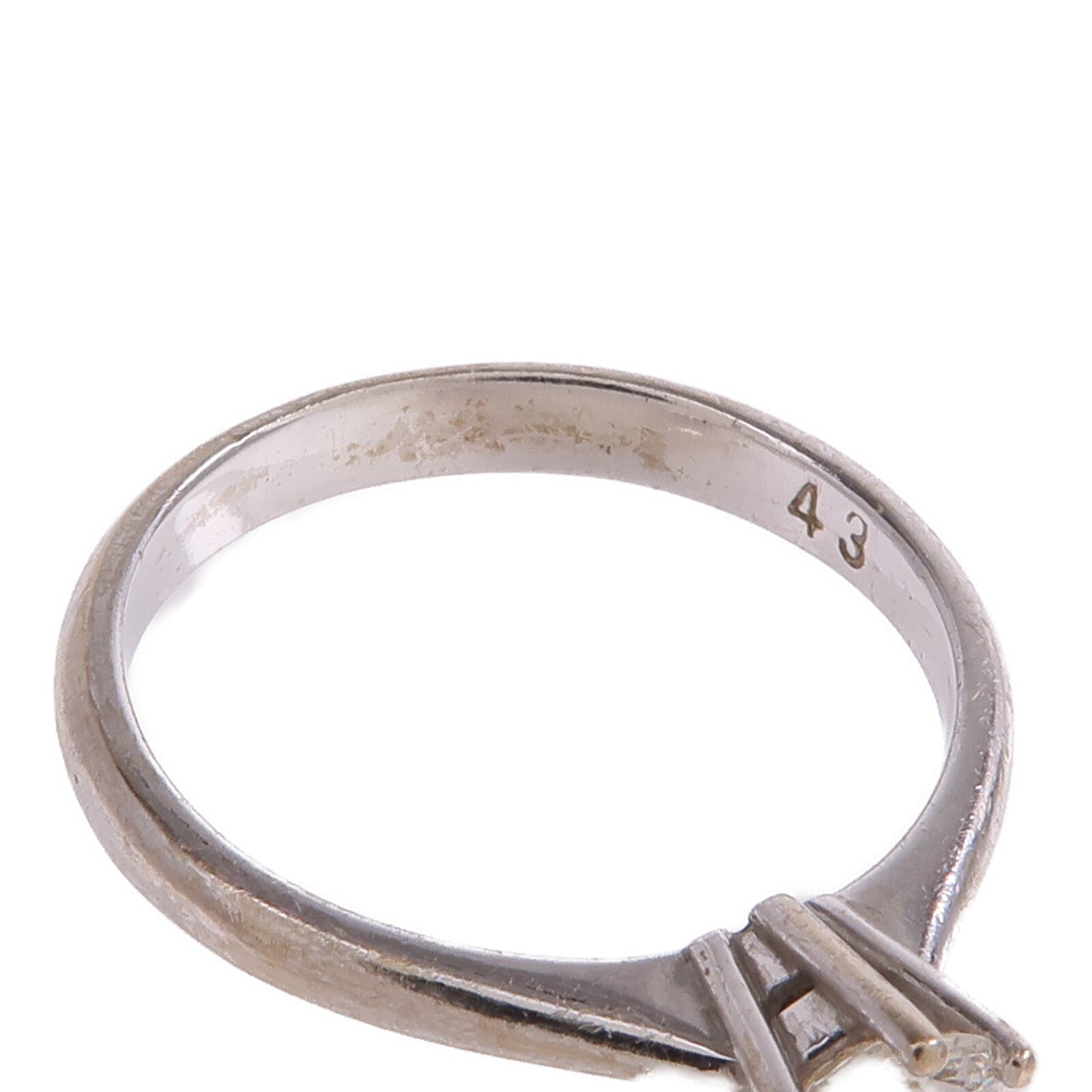 JEWELRY 【激減優惠】18K白金Diamond Ring鑽石戒指US#5.75