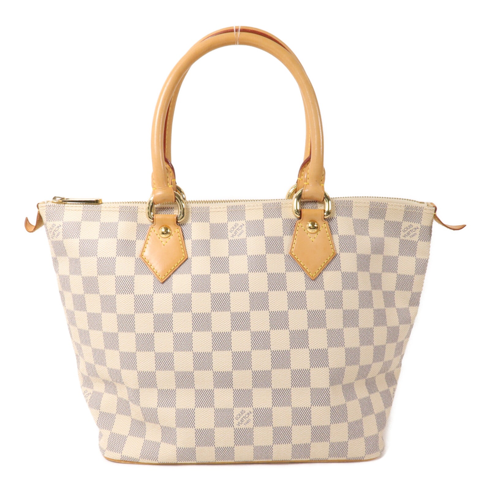 LOUIS VUITTON Damier Azur Saleya PM手挽袋