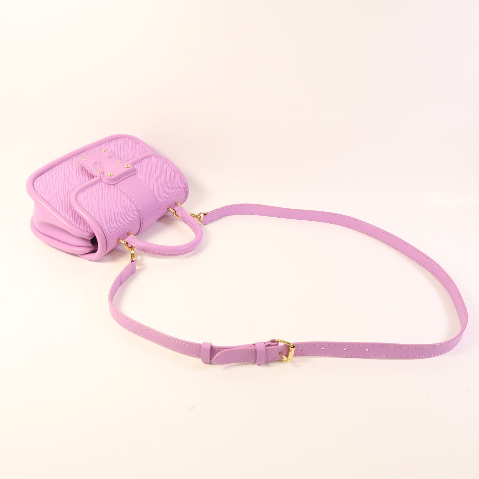 LOUIS VUITTON Epi Hide And Seek金扣手挽肩背兩用袋