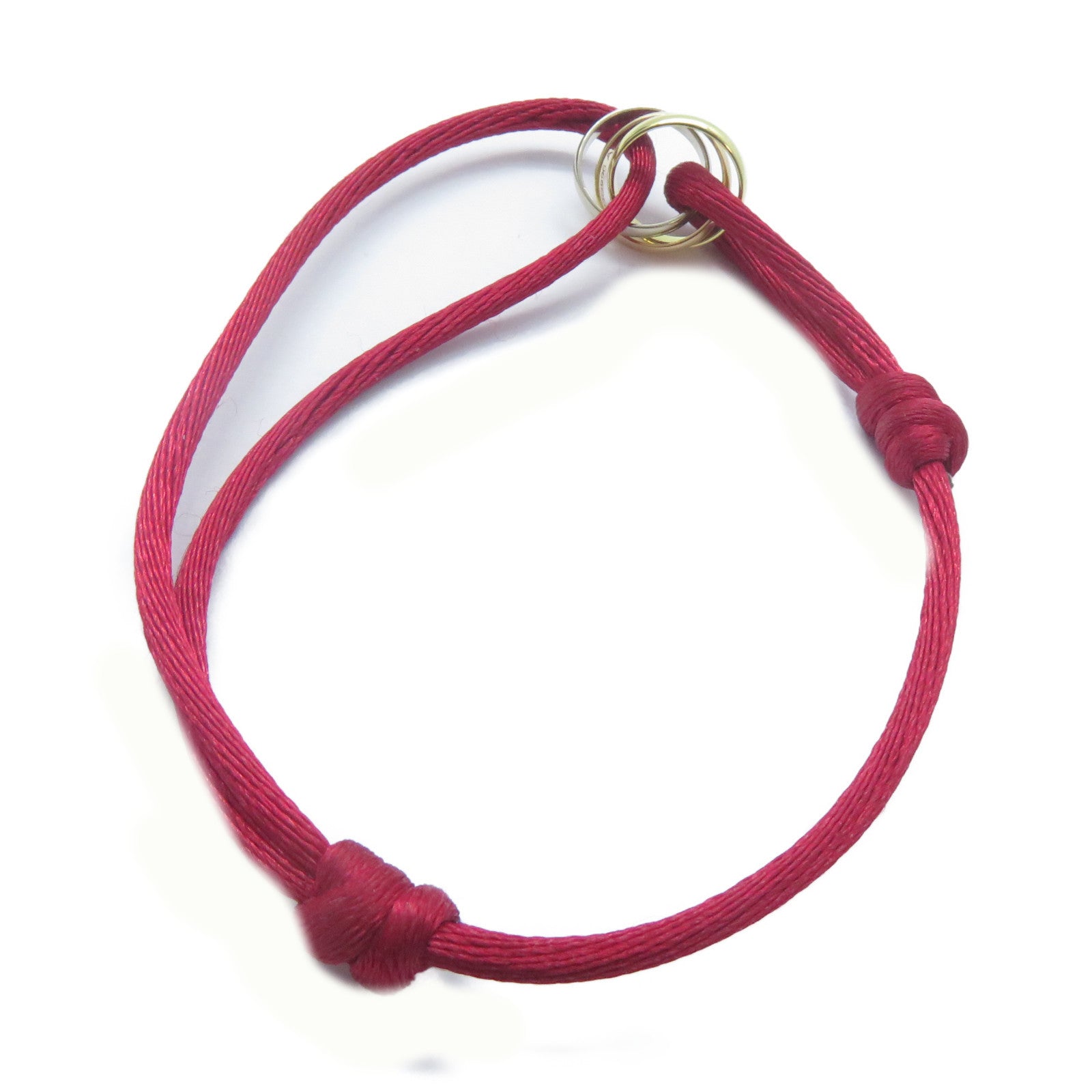 CARTIER 18K白金/黃金/玫瑰金Trinity Bracelet手帯