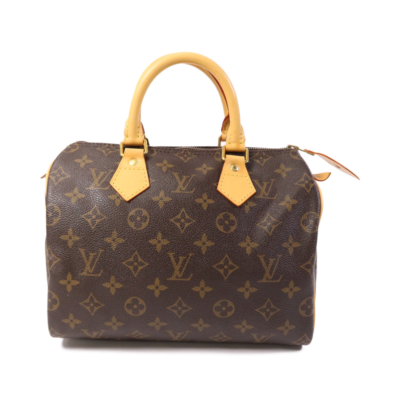 LOUIS VUITTON Monogram Speedy 25金扣手挽袋