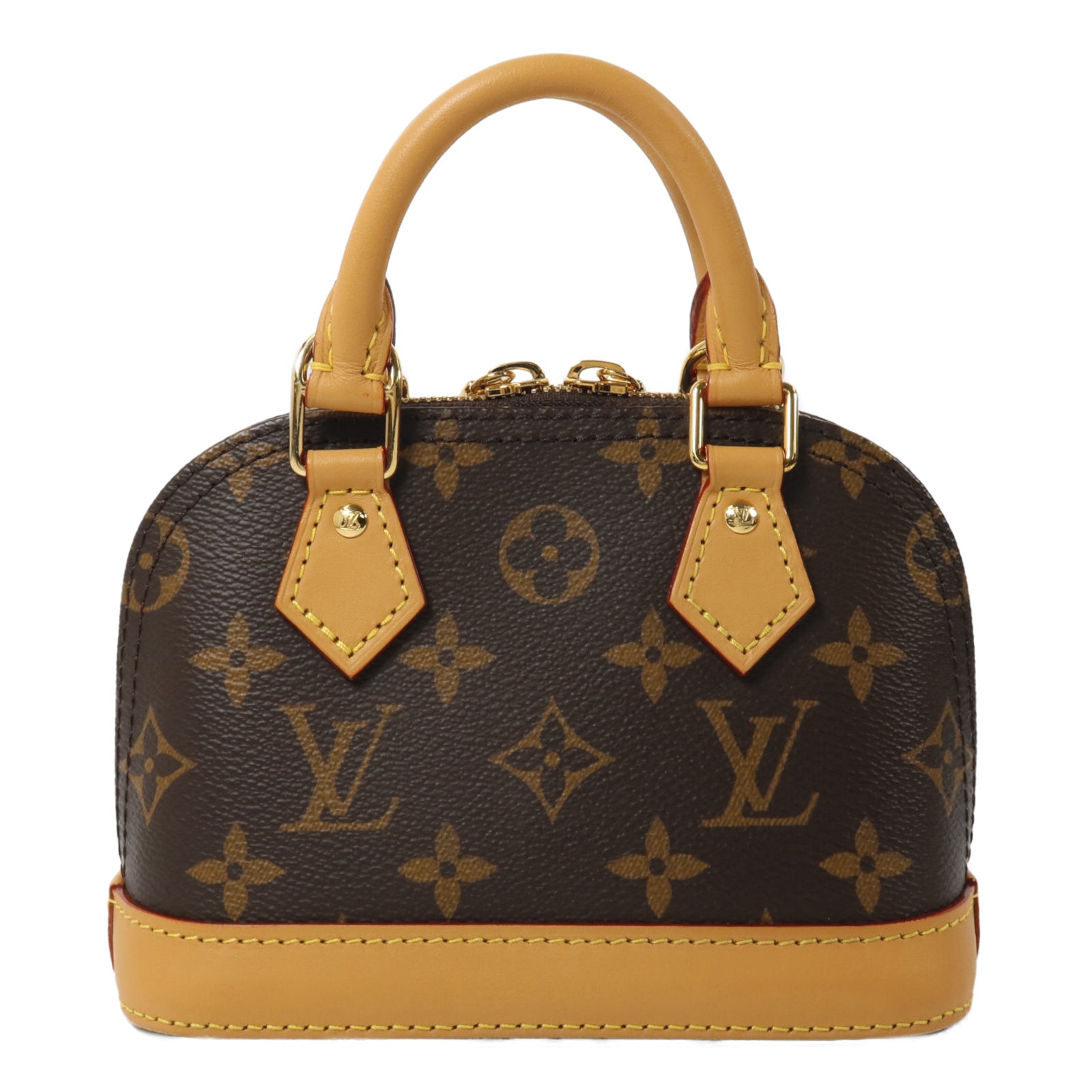 LOUIS VUITTON Monogram Nano Alma手挽肩背兩用袋