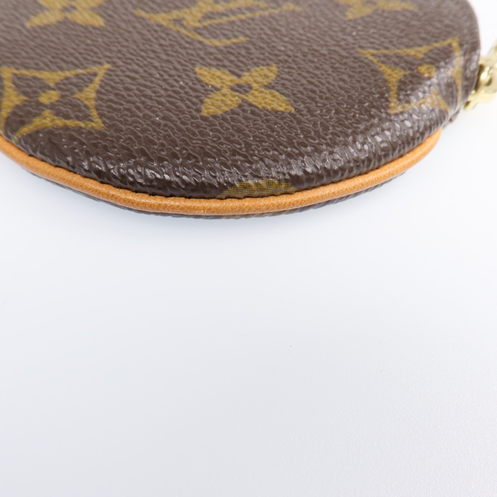LOUIS VUITTON Monogram Coin Purse金扣零錢包