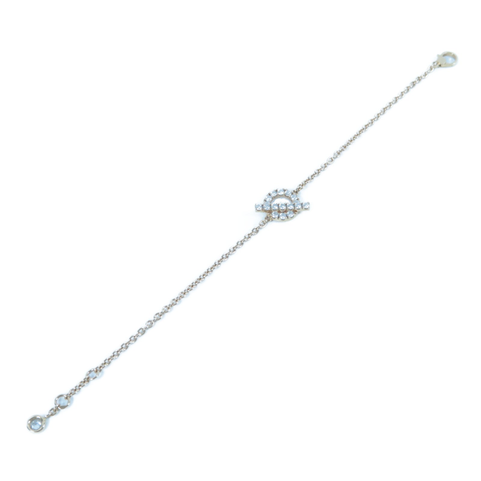 HERMES 【激減優惠】18K玫瑰金Finesse Bracelet 0.55ct鑽石手鏈