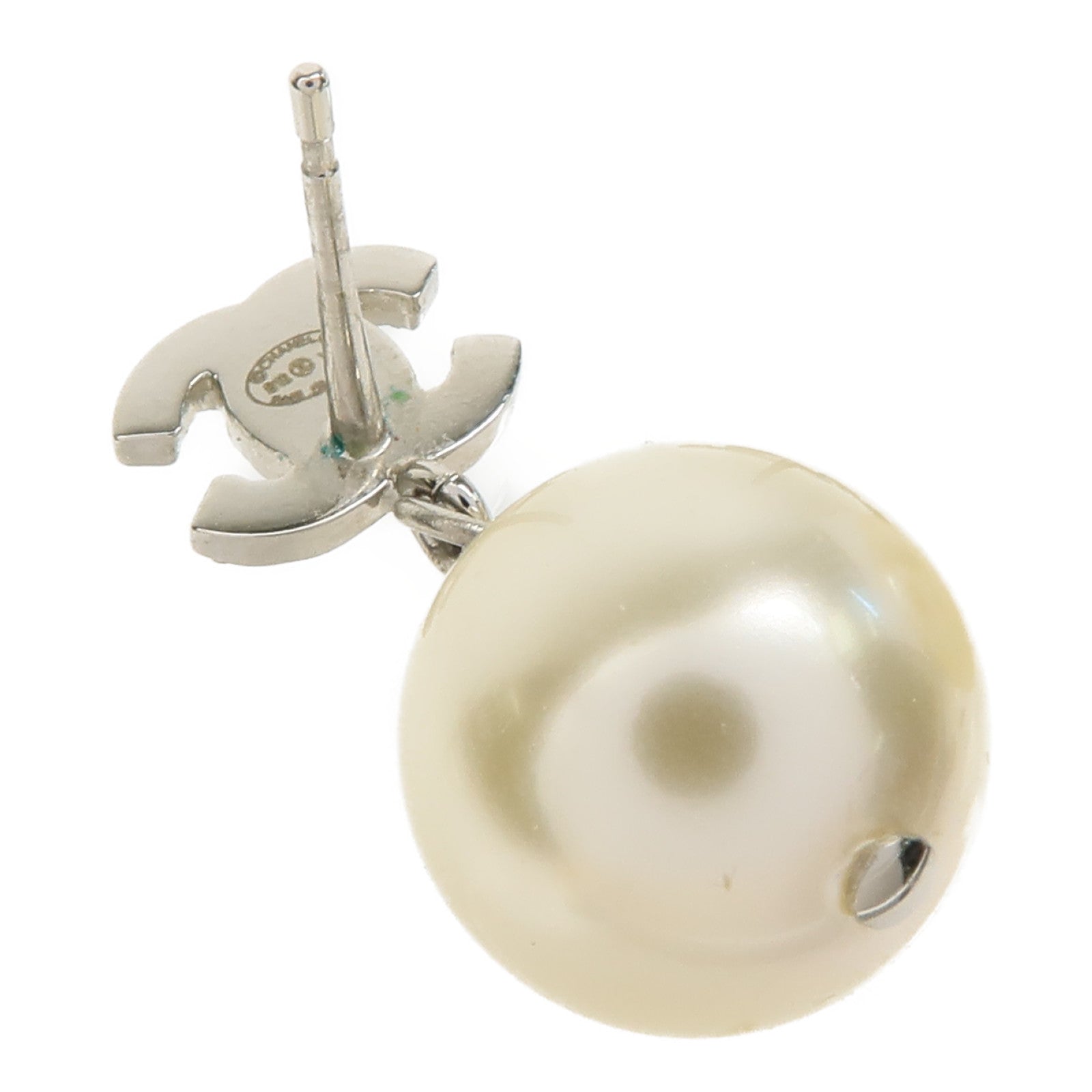 CHANEL 金屬/PVC Earrings耳環