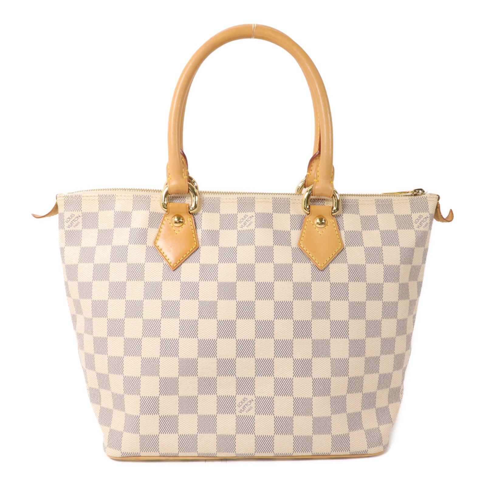 LOUIS VUITTON Damier Azur Saleya PM手挽袋