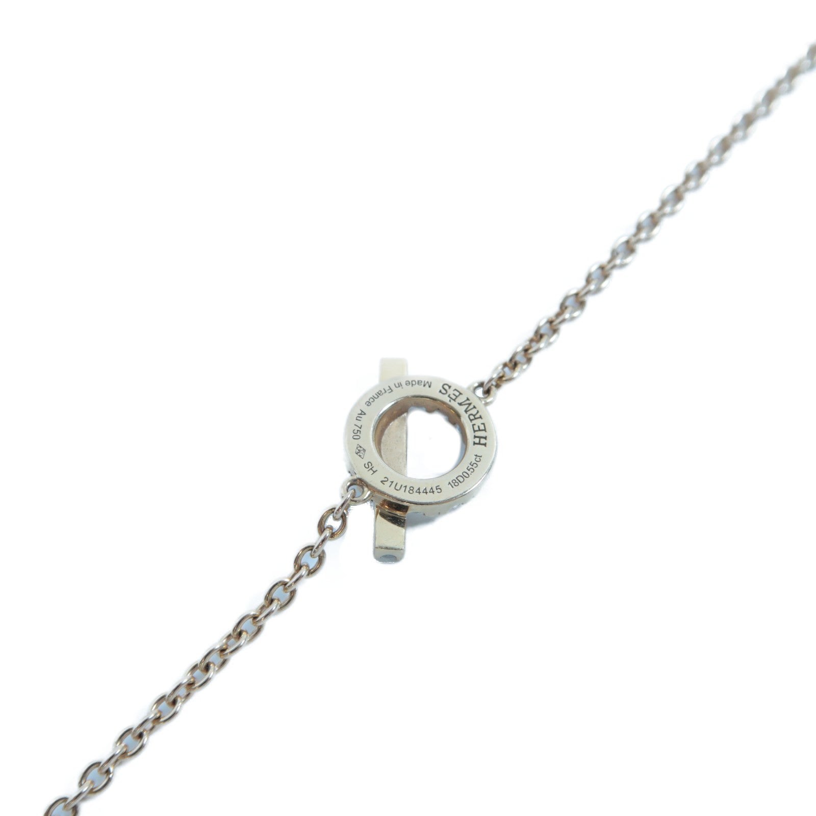 HERMES 【激減優惠】18K玫瑰金Finesse Bracelet 0.55ct鑽石手鏈