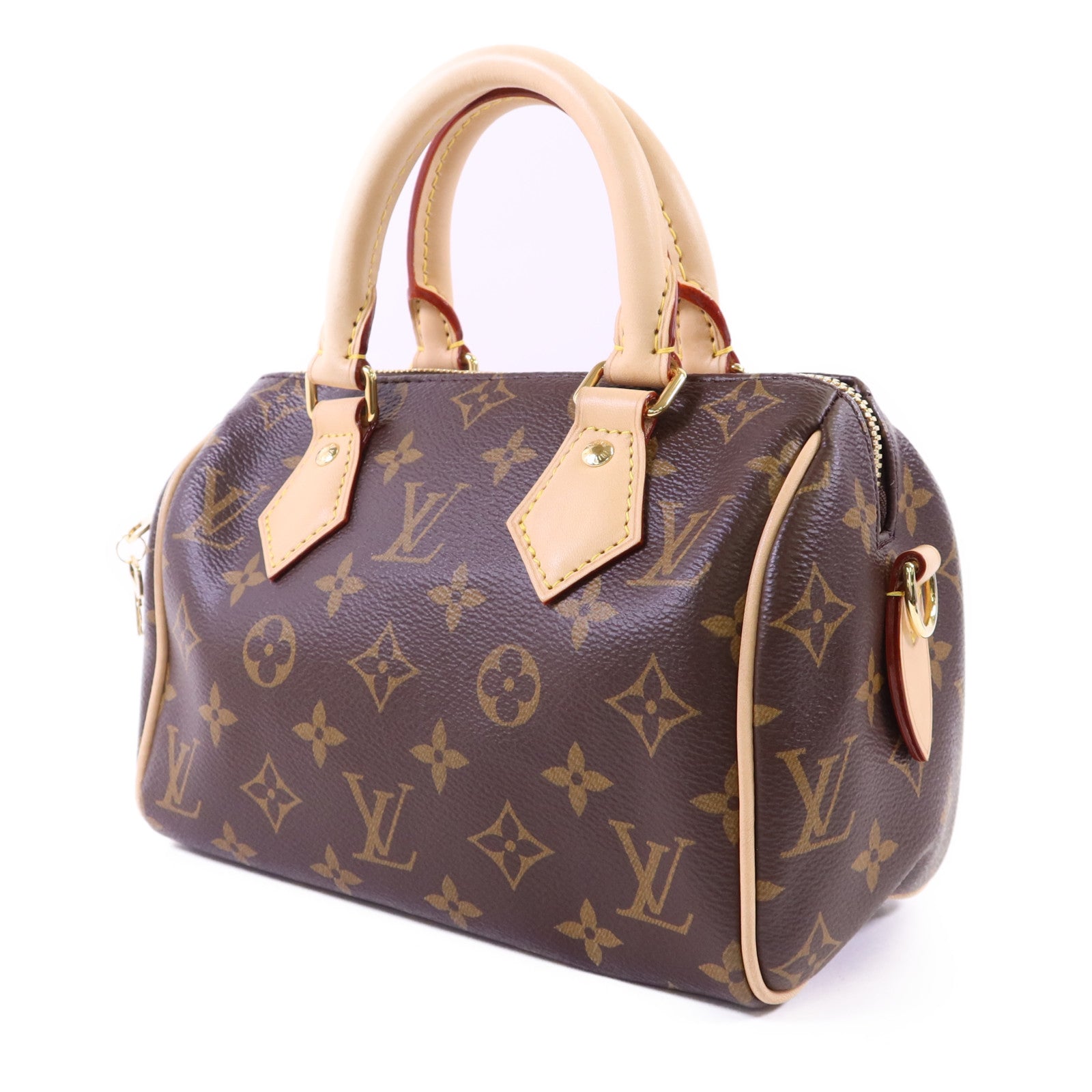 LOUIS VUITTON Monogram Speedy Bandouliere 20金扣手挽肩背兩用袋