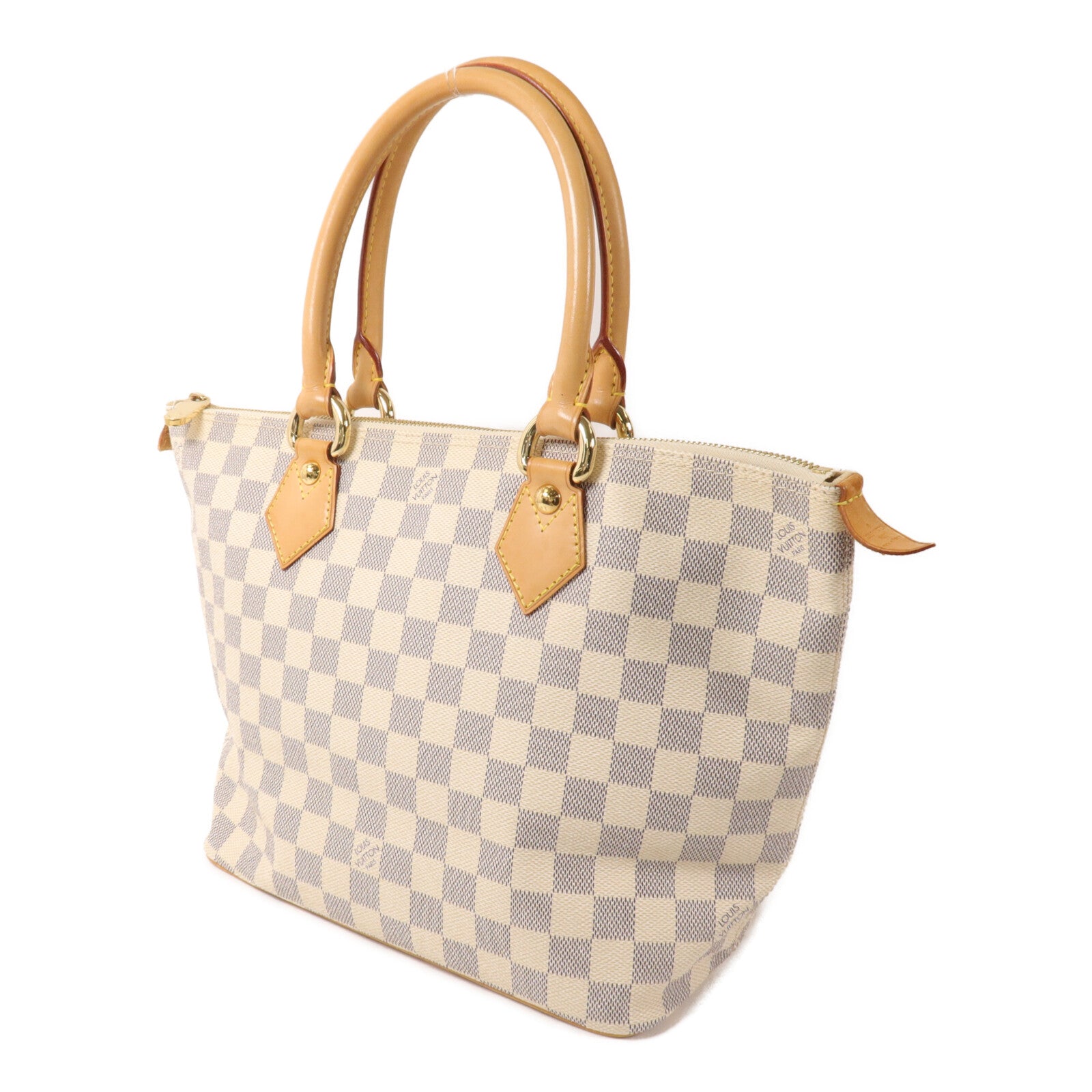 LOUIS VUITTON Damier Azur Saleya PM手挽袋