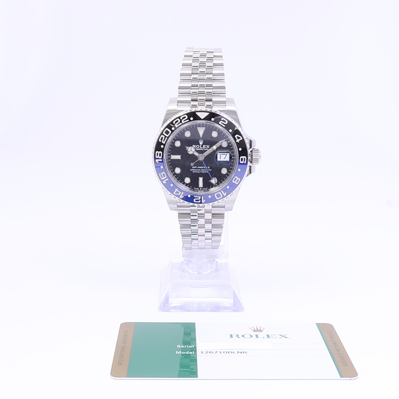 ROLEX GMT Master II 126710BLNR