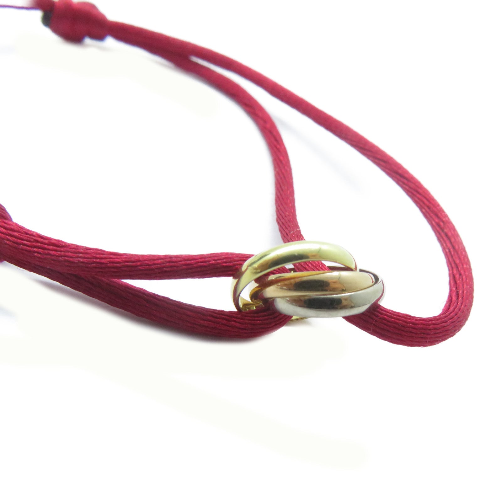 CARTIER 18K白金/黃金/玫瑰金Trinity Bracelet手帯