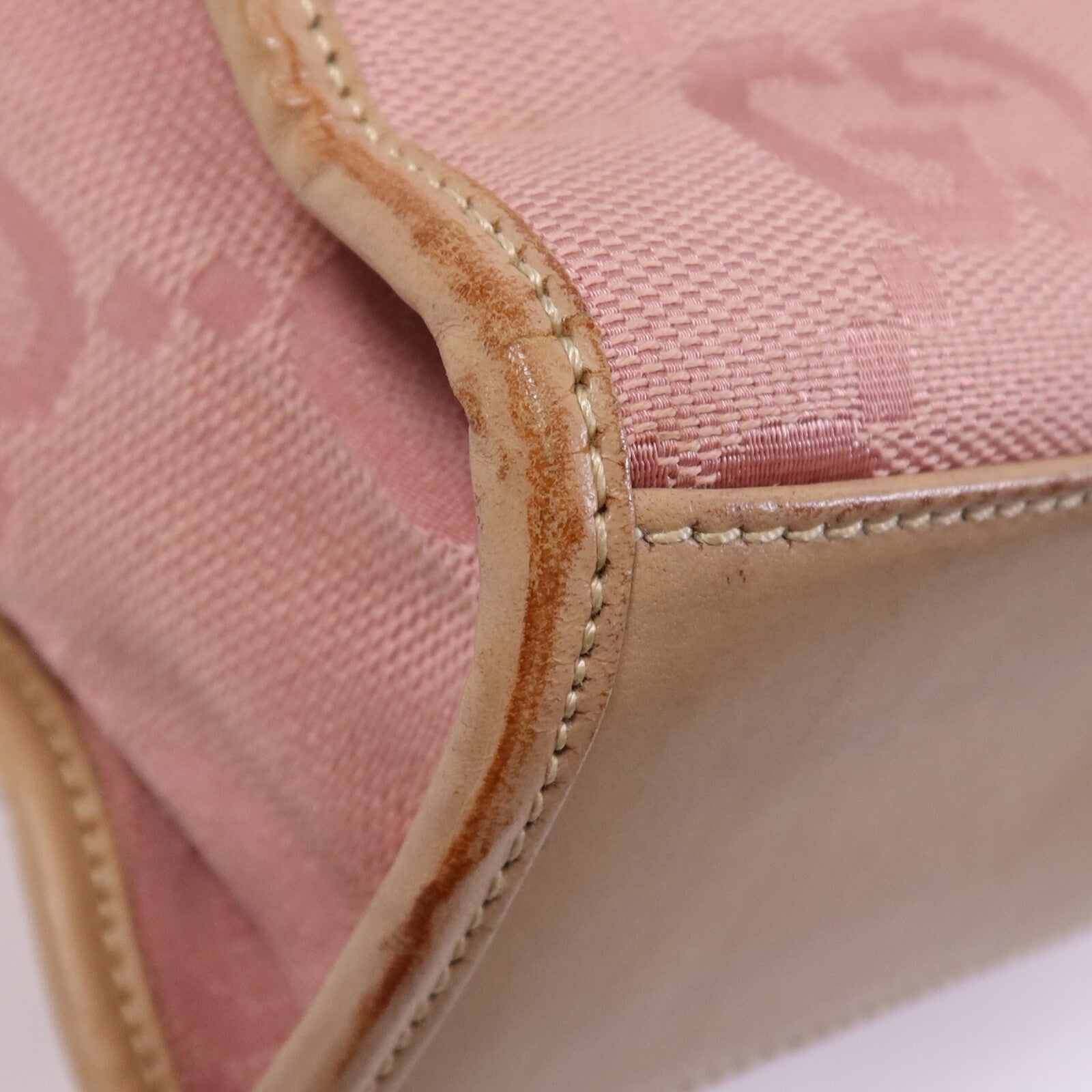 GUCCI 帆布Vintage Jackie Bag銀扣手挽袋
