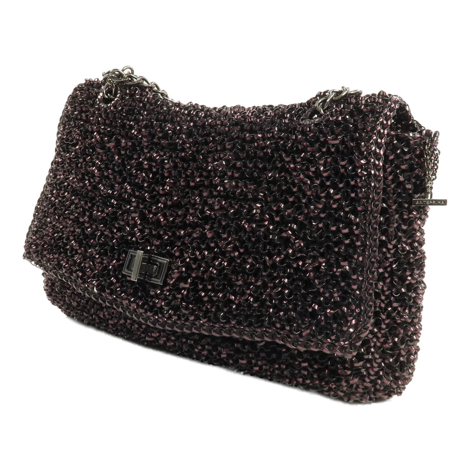 ANTEPRIMA PVC Shoulder Bag銀扣鏈帶肩背袋