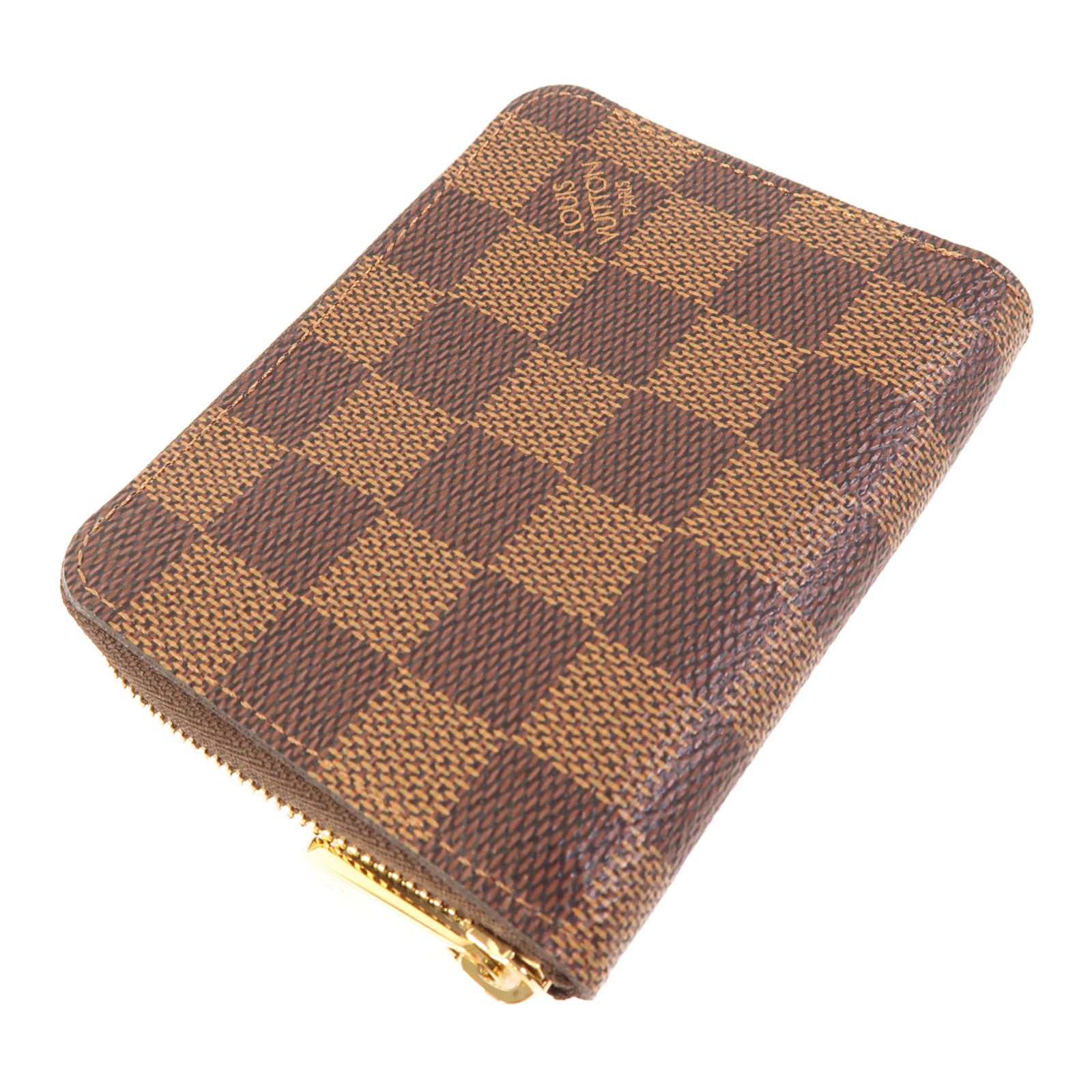 LOUIS VUITTON Damier Zippy Coin Purse金扣零錢包/卡片套