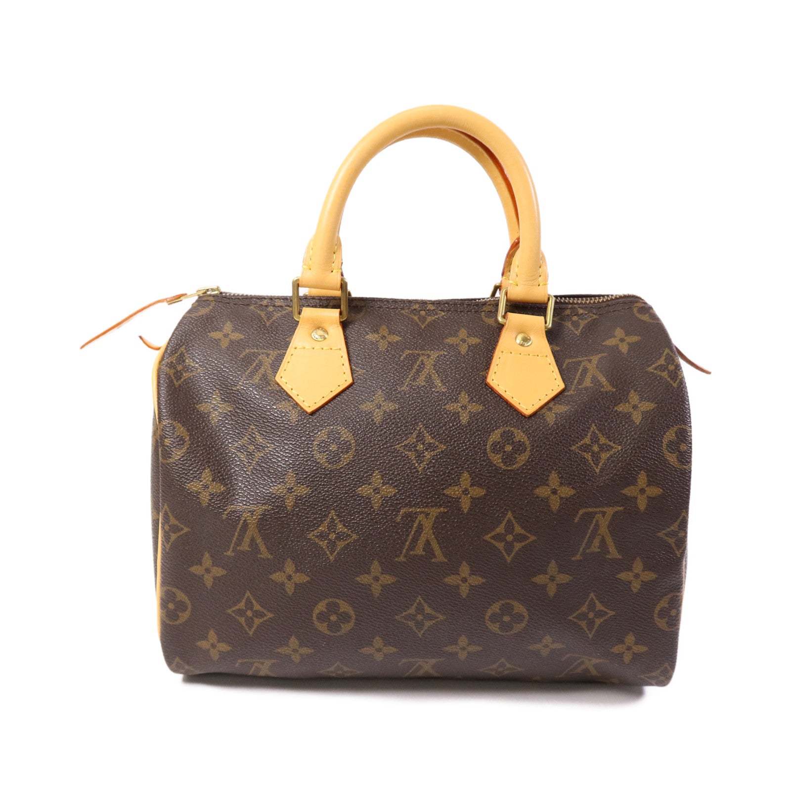 LOUIS VUITTON Monogram Speedy 25金扣手挽袋