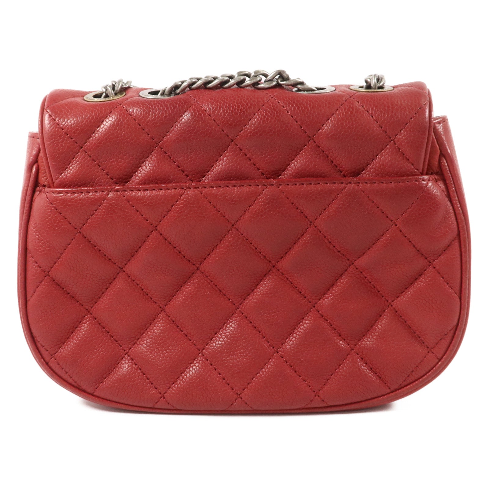 CHANEL 牛皮皮革Chain Shoulder鏈帶肩背袋