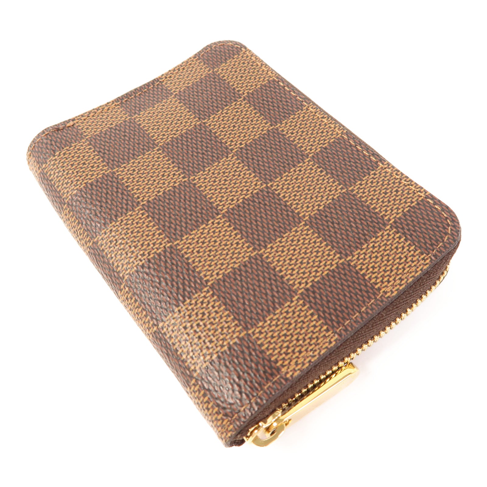 LOUIS VUITTON Damier Zippy Coin Purse金扣零錢包/卡片套