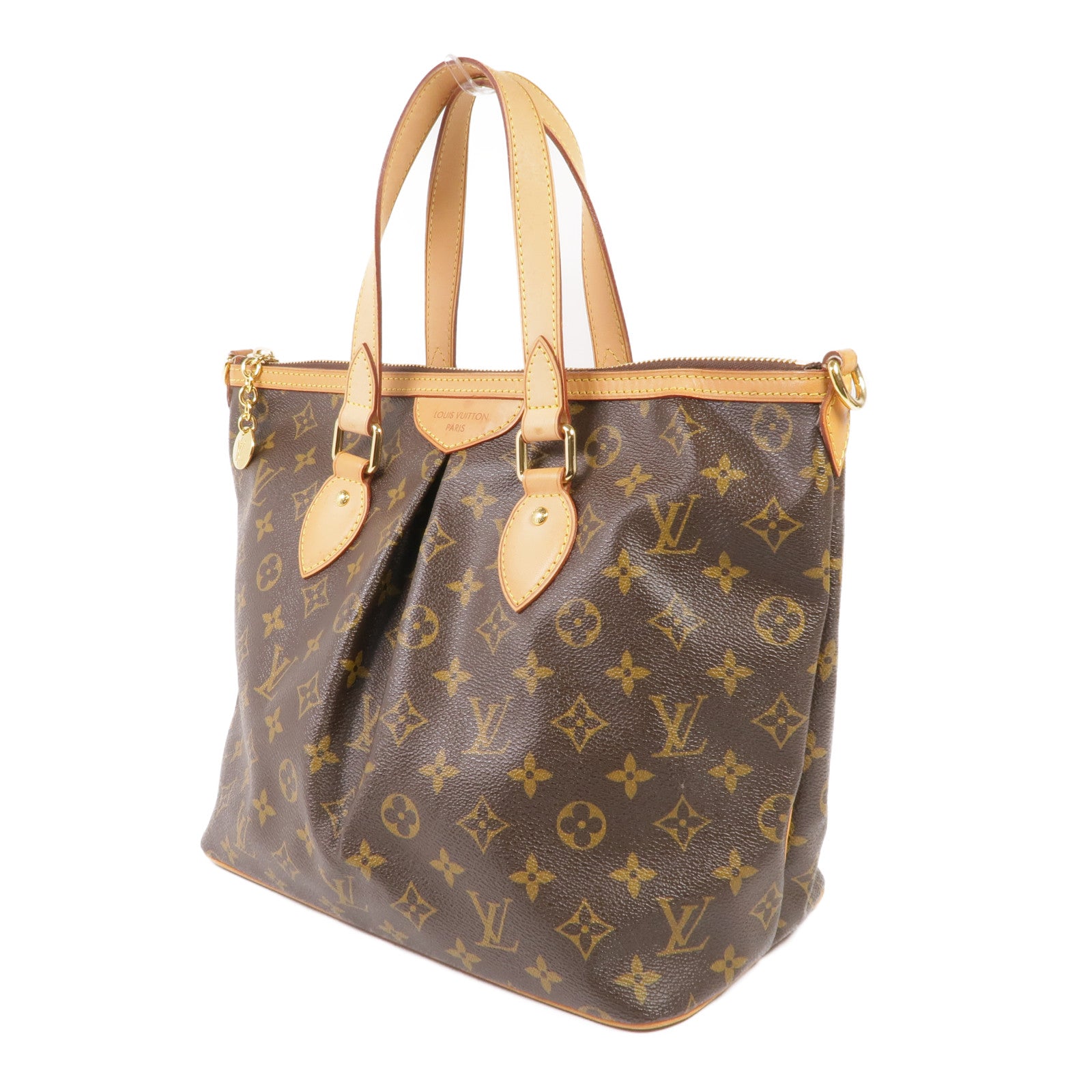 LOUIS VUITTON Monogram Palermo PM金扣手挽肩背兩用袋