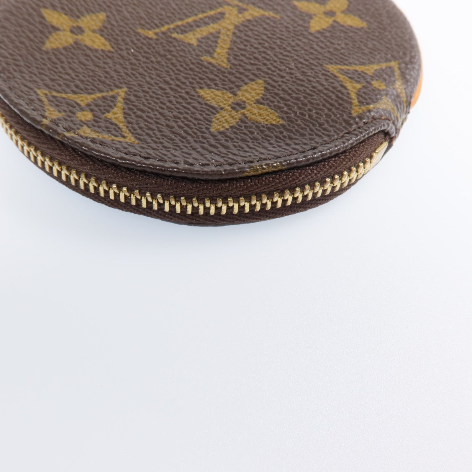 LOUIS VUITTON Monogram Coin Purse金扣零錢包