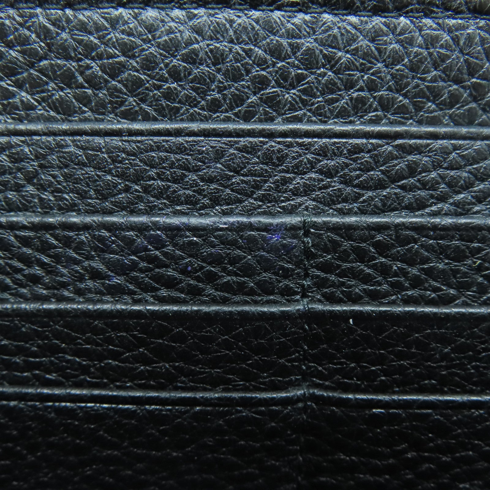 PRADA 牛皮皮革Long wallet金扣長錢包黑色
