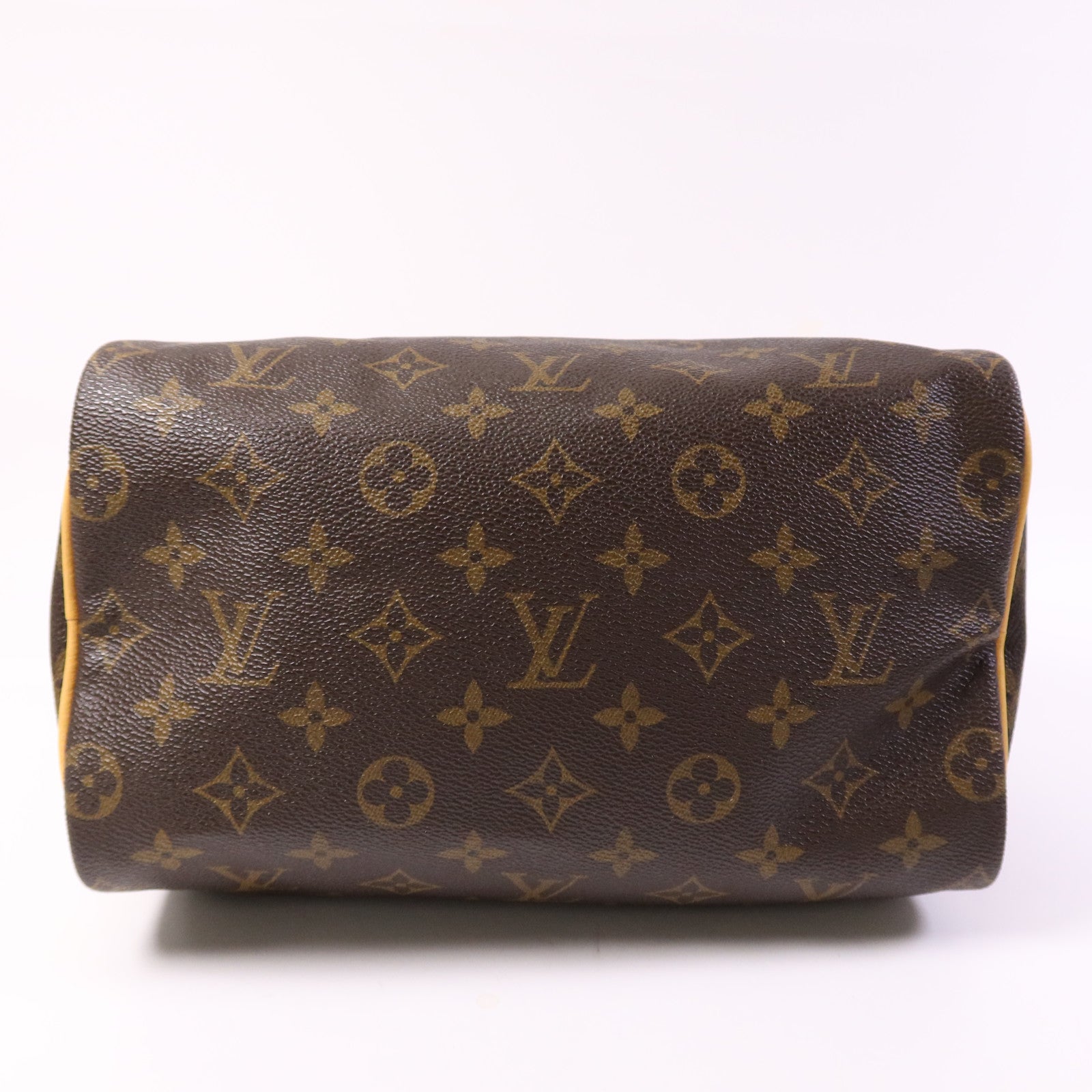 LOUIS VUITTON Monogram Speedy 25金扣手挽袋