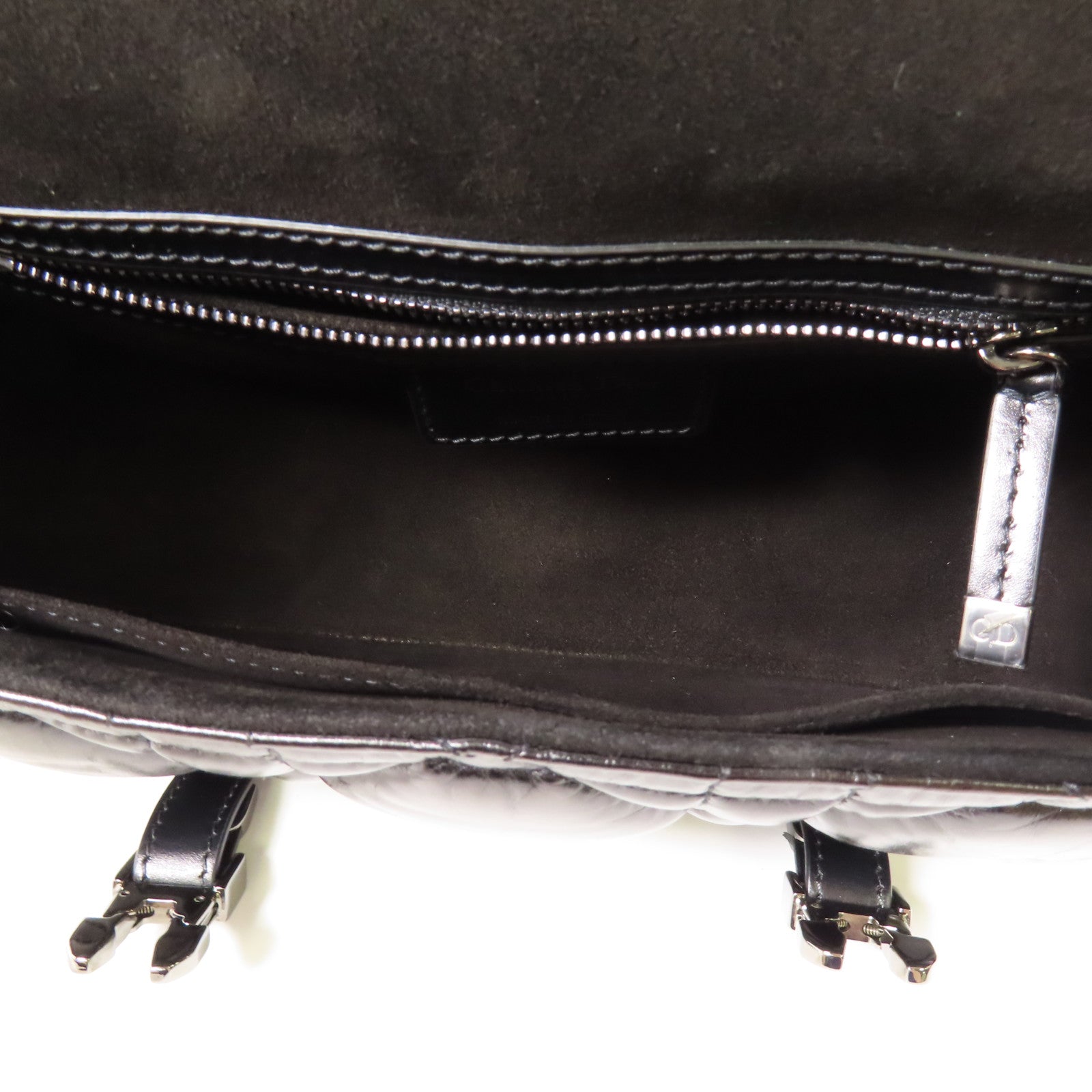Dior 皮革Dior Camp Bag手挽肩背兩用袋黑色