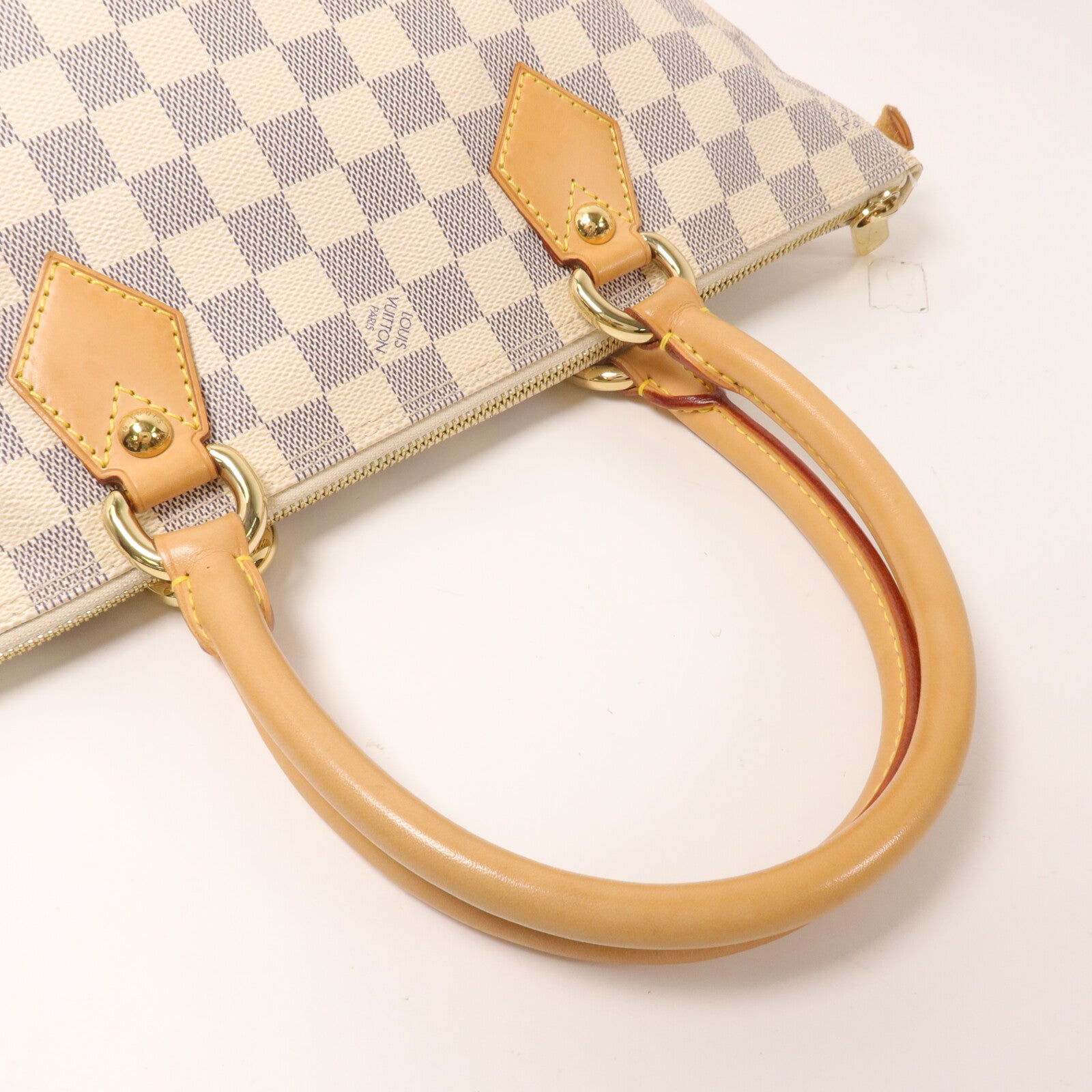 LOUIS VUITTON Damier Azur Saleya PM手挽袋