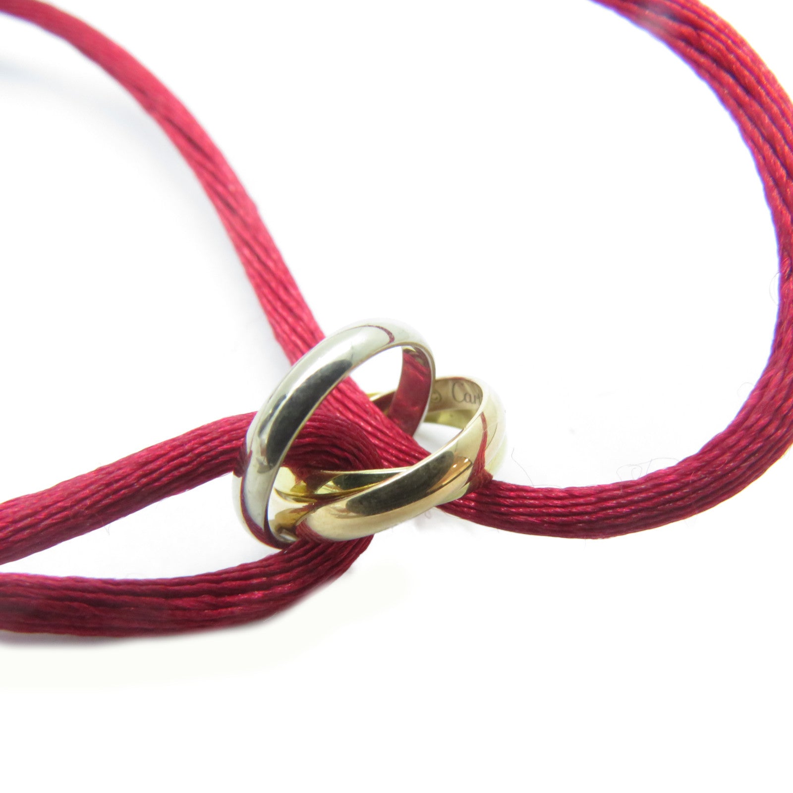 CARTIER 18K白金/黃金/玫瑰金Trinity Bracelet手帯