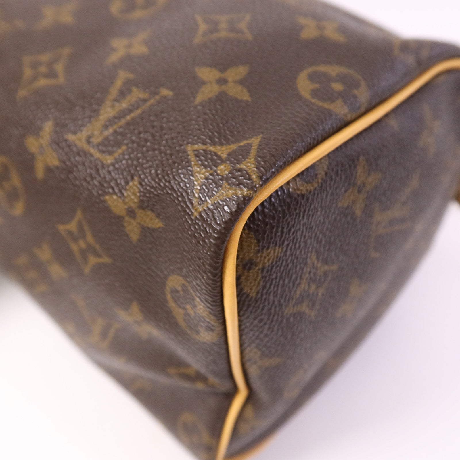 LOUIS VUITTON Monogram Speedy 25金扣手挽袋