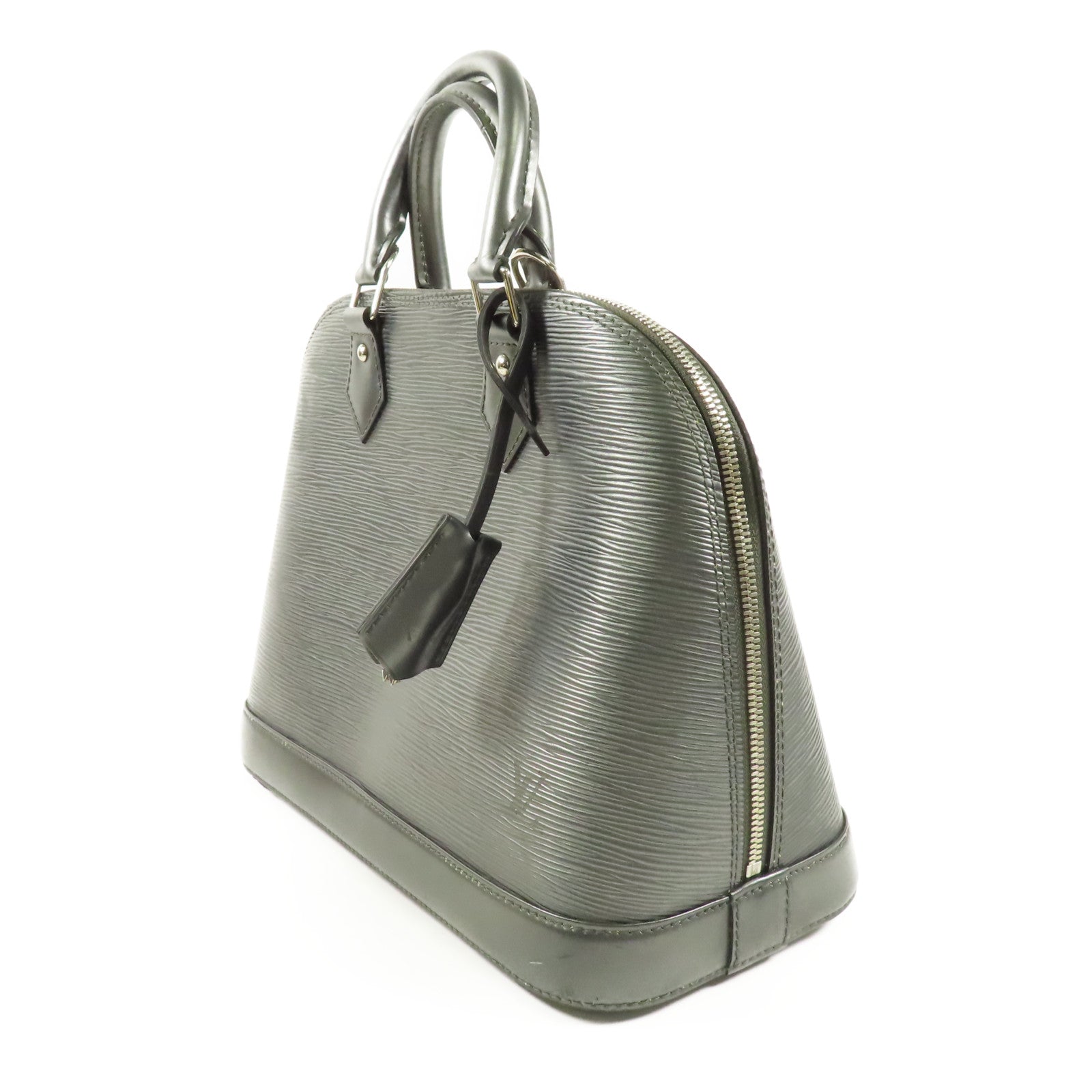LOUIS VUITTON Epi Alma PM銀扣手挽袋