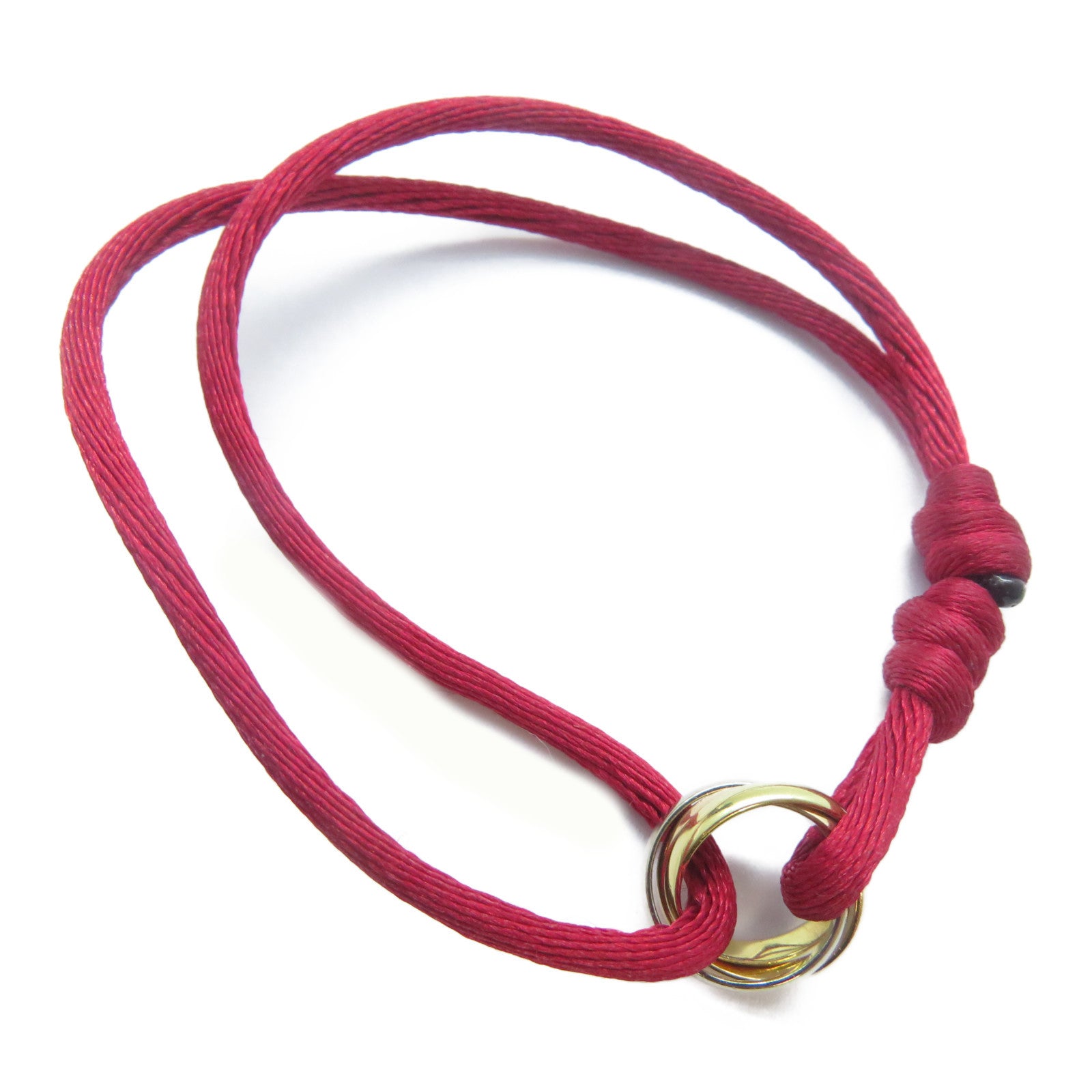 CARTIER 18K白金/黃金/玫瑰金Trinity Bracelet手帯