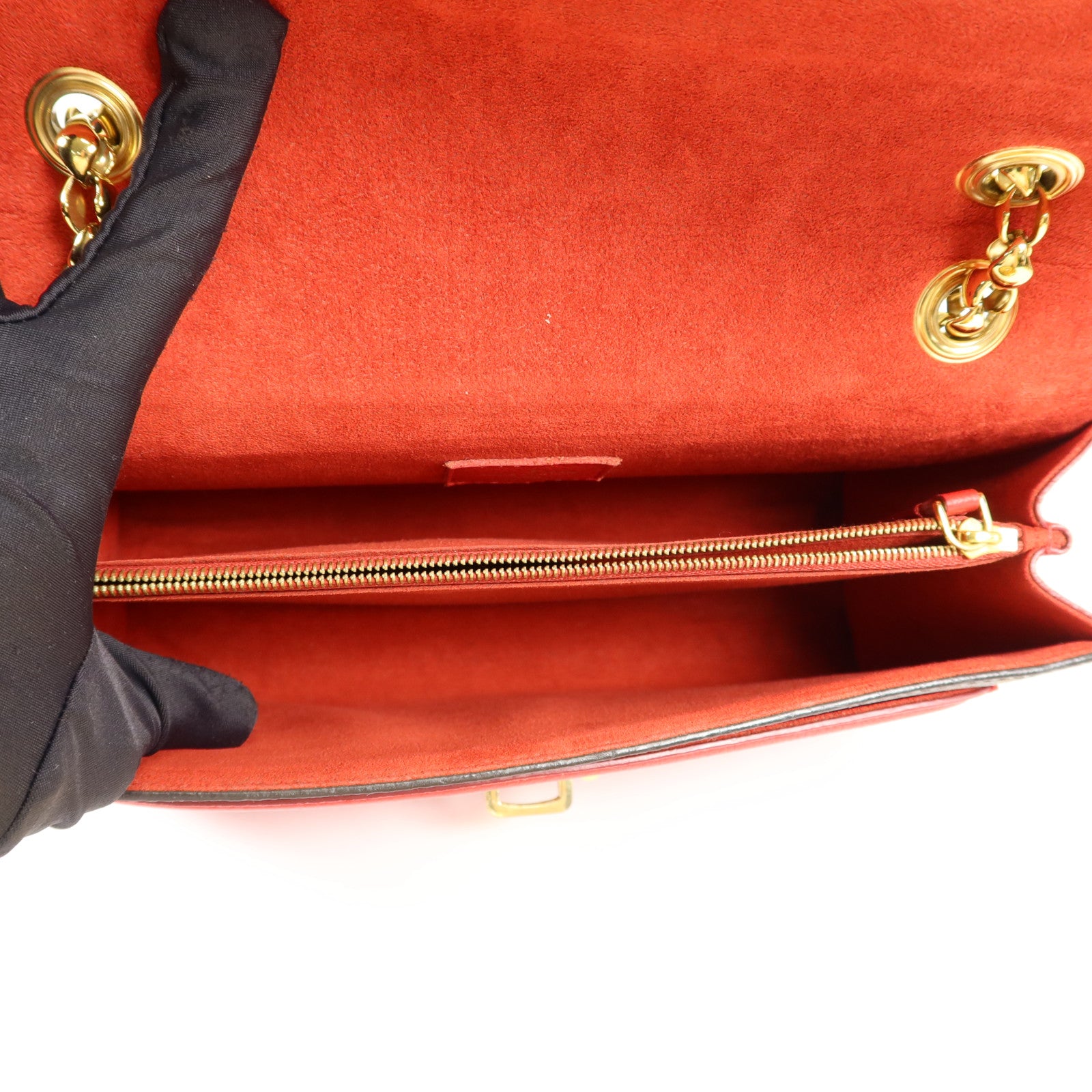 LOUIS VUITTON Monogram Victoire金扣鏈帶肩背袋