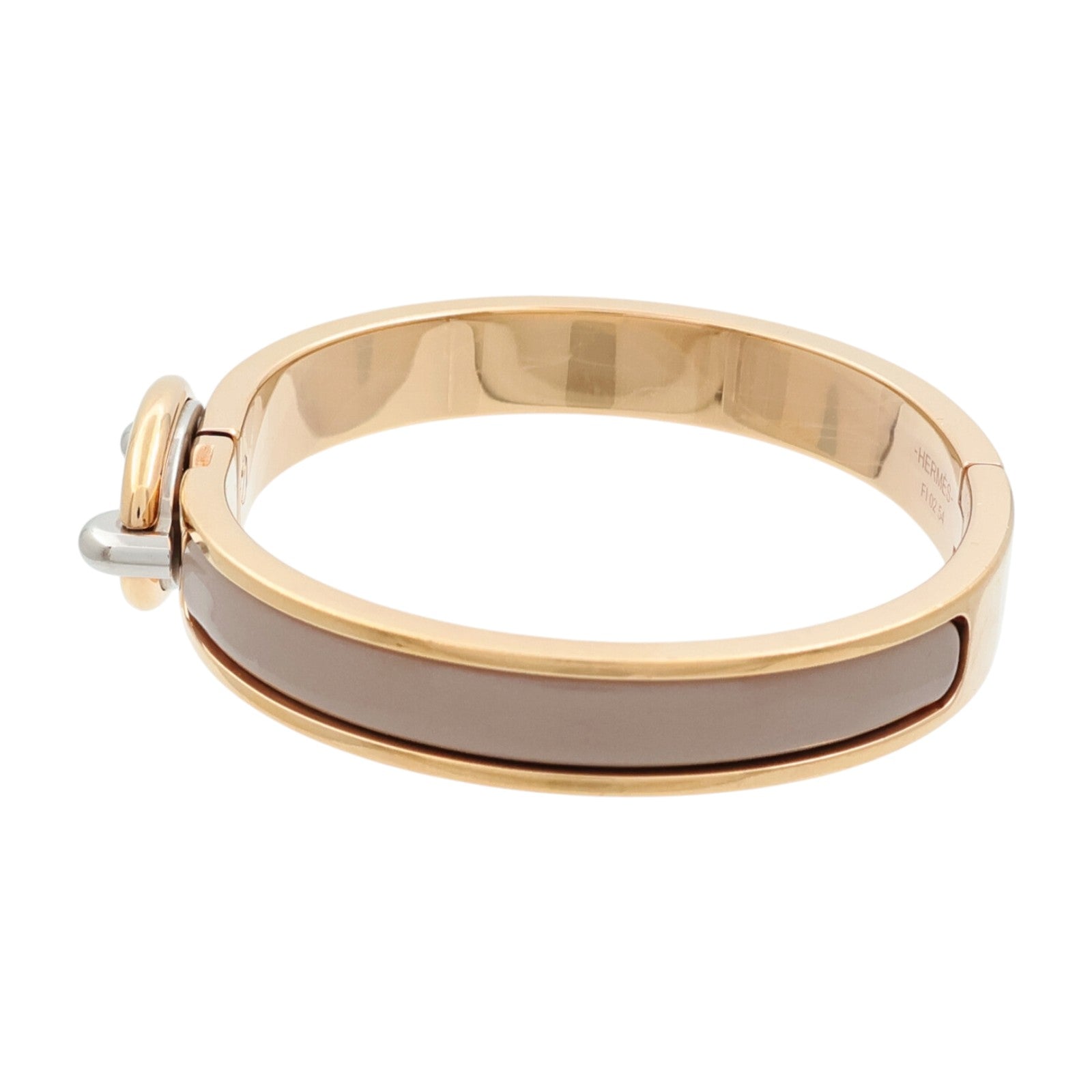 HERMES 金屬/琺瑯Mini Clic Chaine D Ancre手鐲