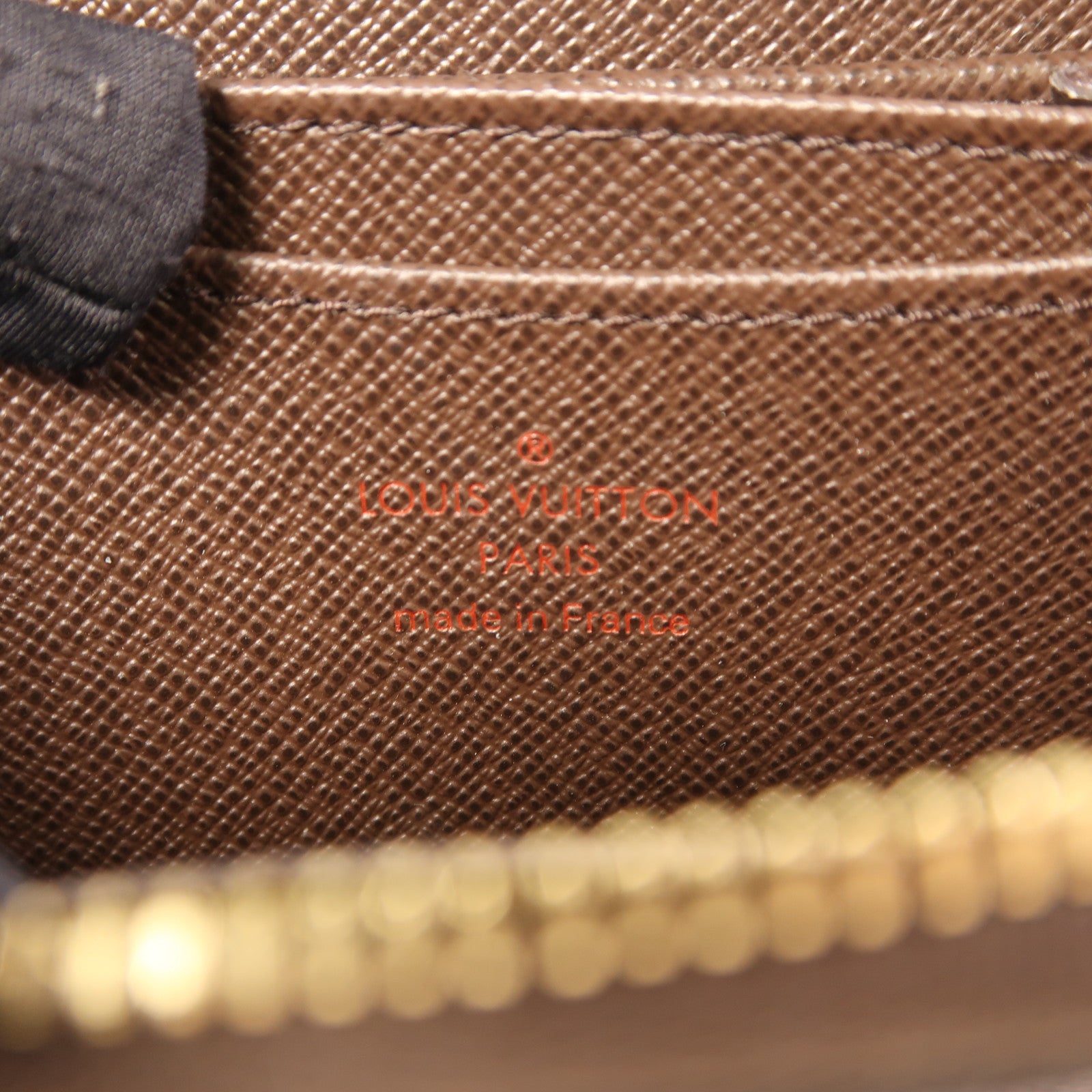LOUIS VUITTON Damier Zippy Coin Purse金扣零錢包/卡片套