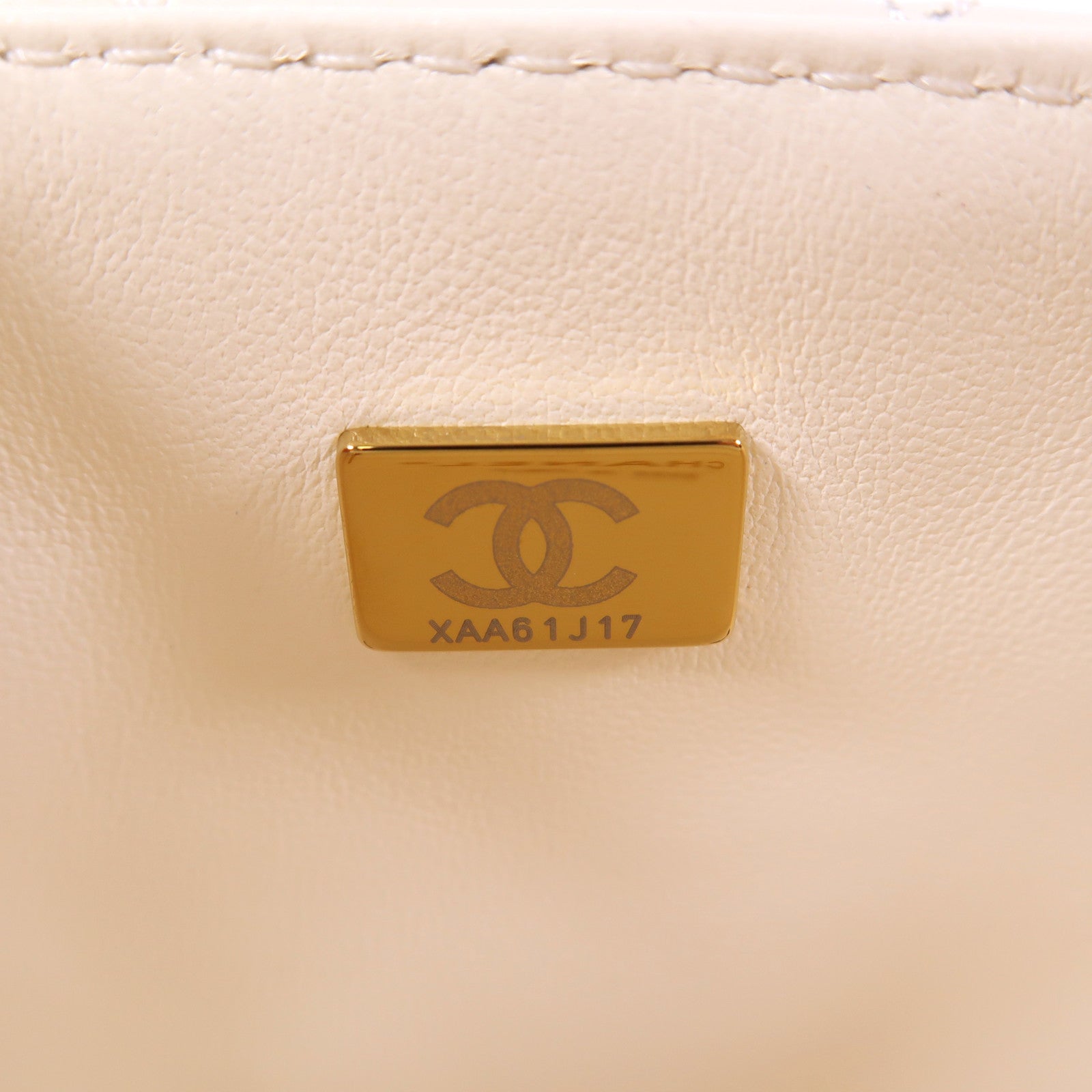 CHANEL 牛皮皮革2.55 20cm Chain Shoulder金扣鏈帶肩背袋