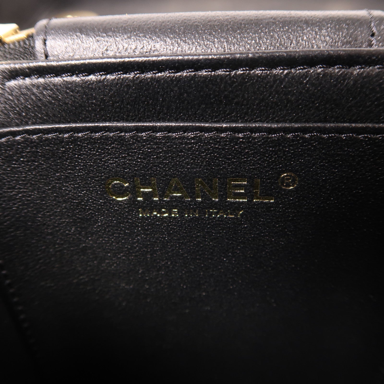 CHANEL 【激減優惠】羊皮皮革Chain Shoulder金扣手挽肩背兩用袋