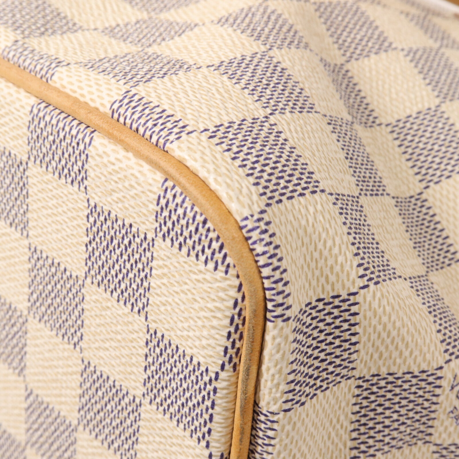 LOUIS VUITTON Damier Azur Saleya PM手挽袋