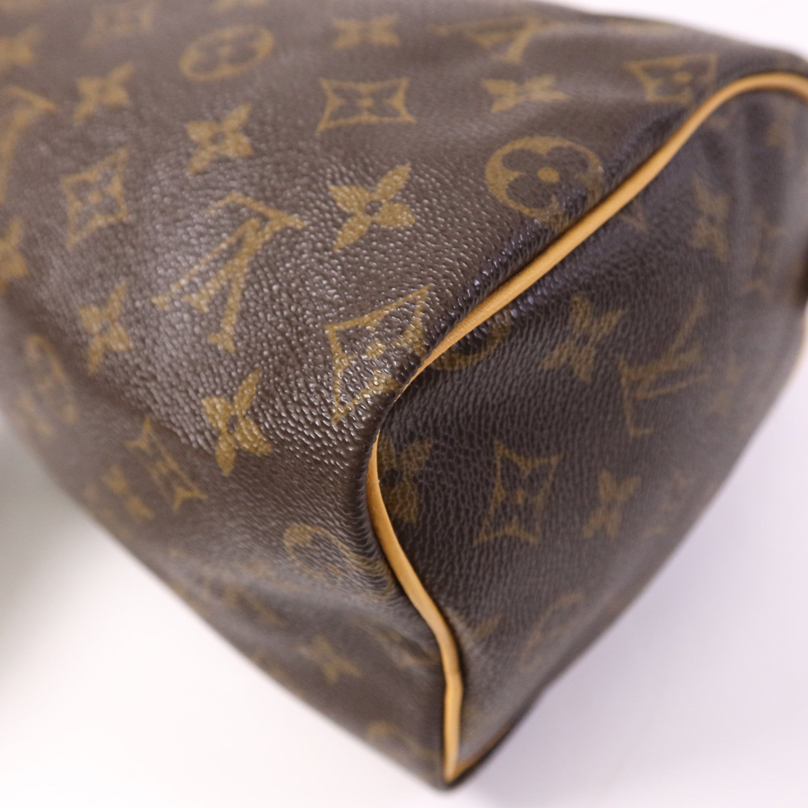 LOUIS VUITTON Monogram Speedy 25金扣手挽袋