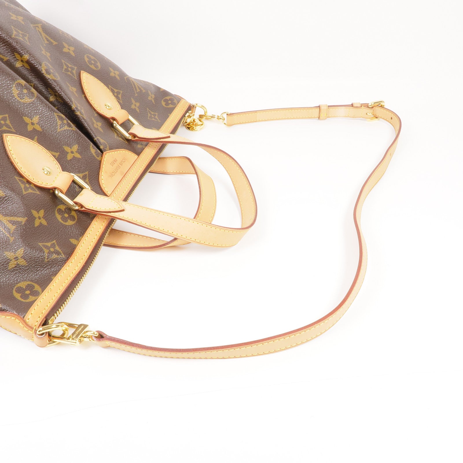 LOUIS VUITTON Monogram Palermo PM金扣手挽肩背兩用袋