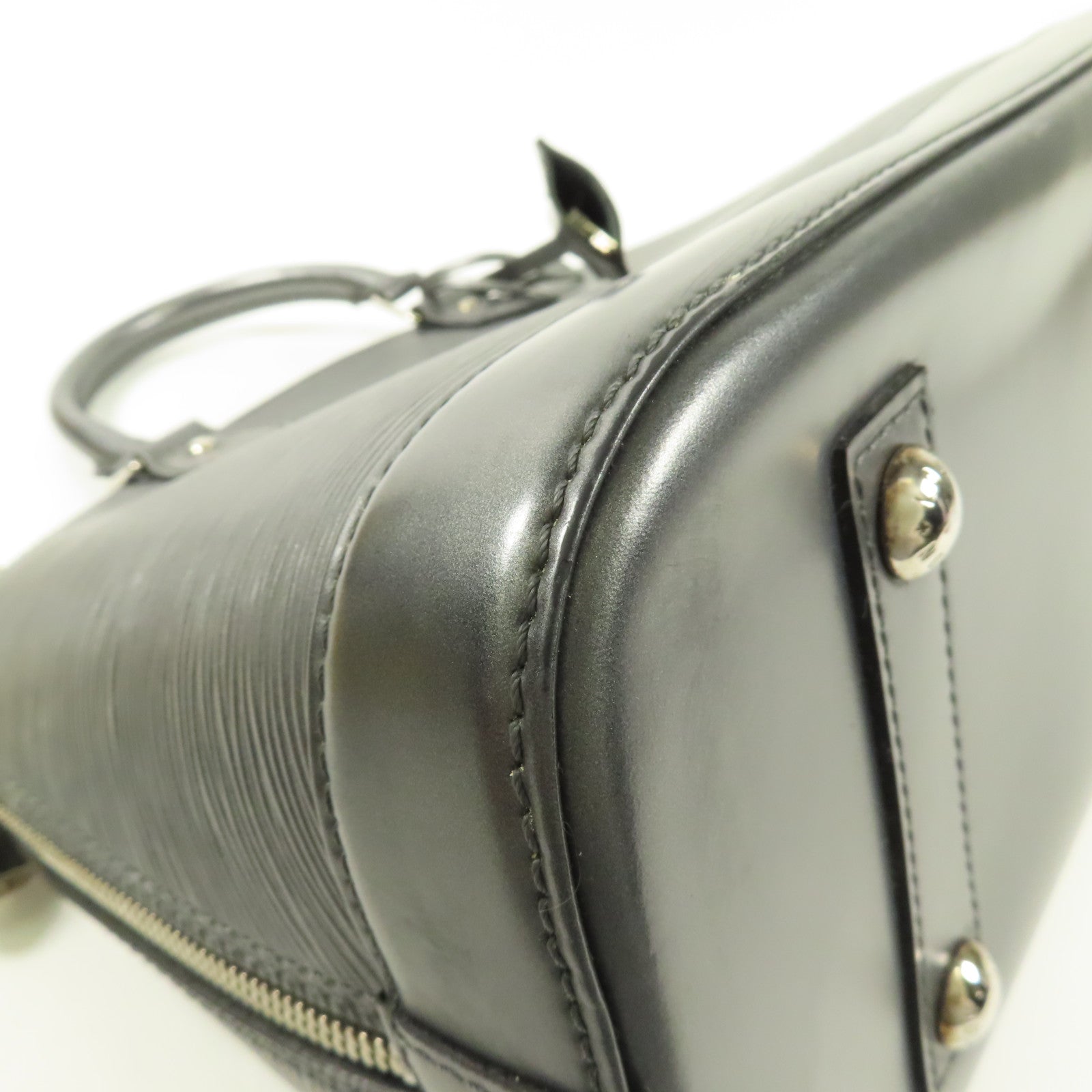 LOUIS VUITTON LV SHW Alma PM Hand Bag M40302 Epi Grey